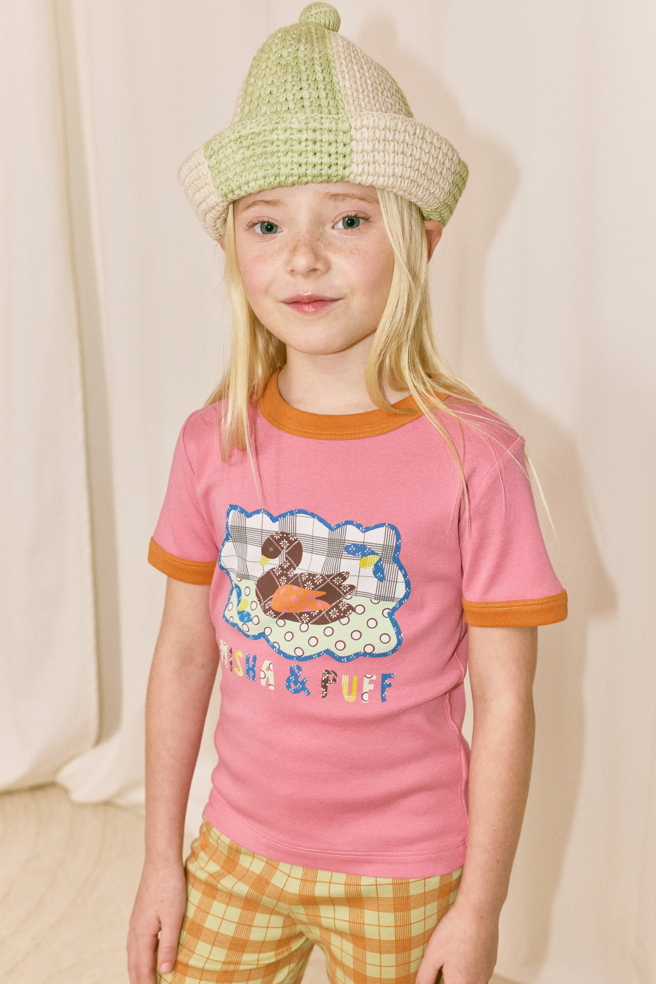 Swan Collage Ringer Tee - Image 2