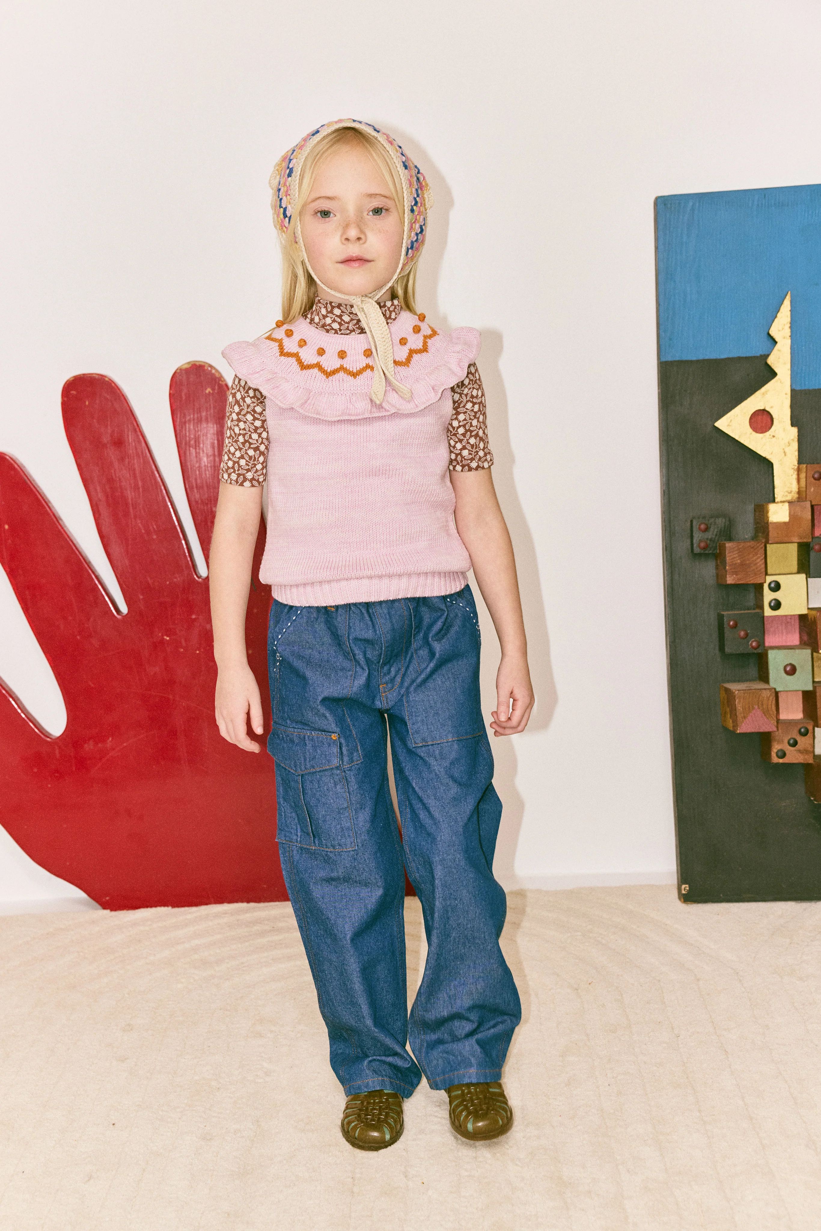 Zig Zag Ruffle Tank - Image 3