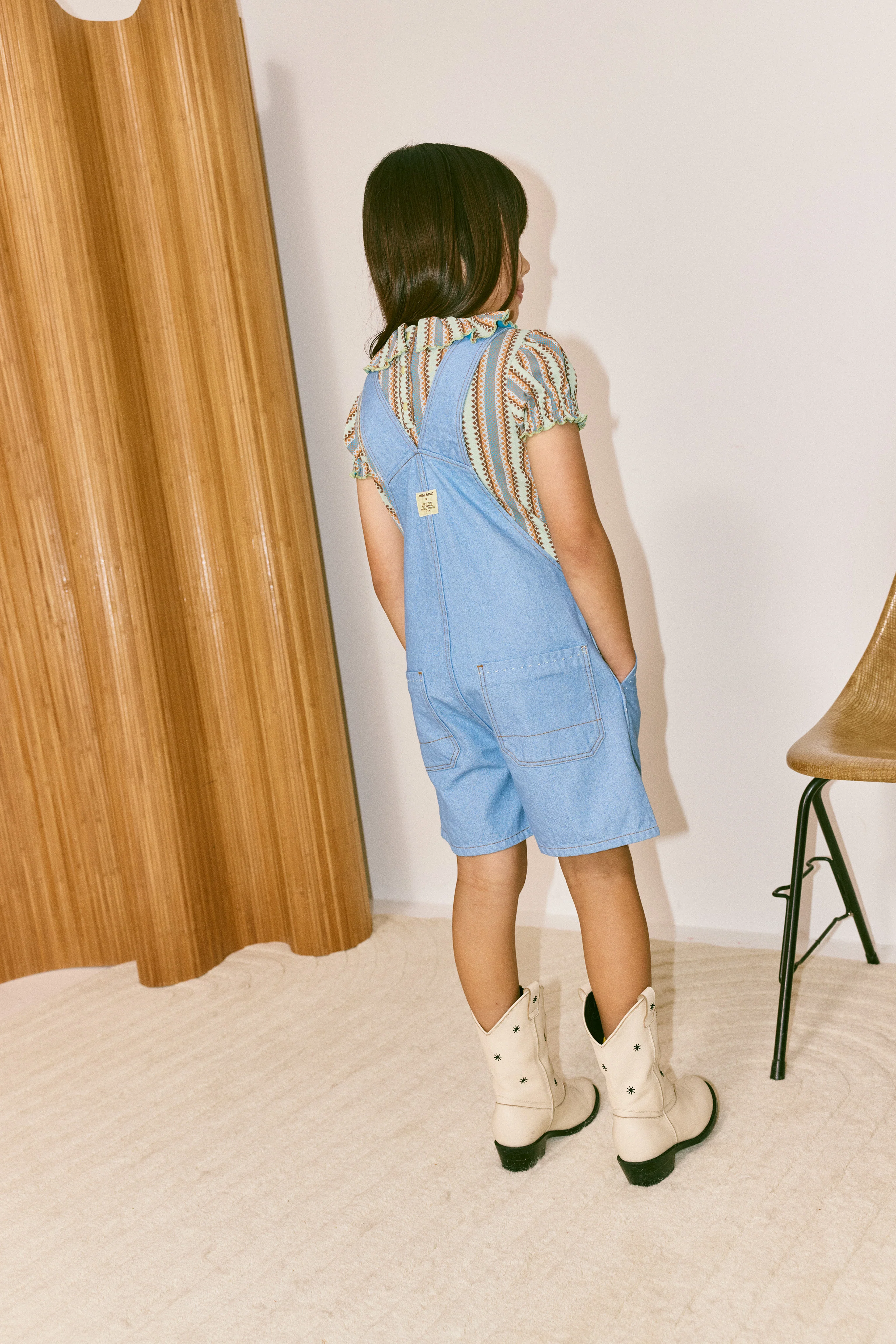 Zip Overall Shorts - Image 5