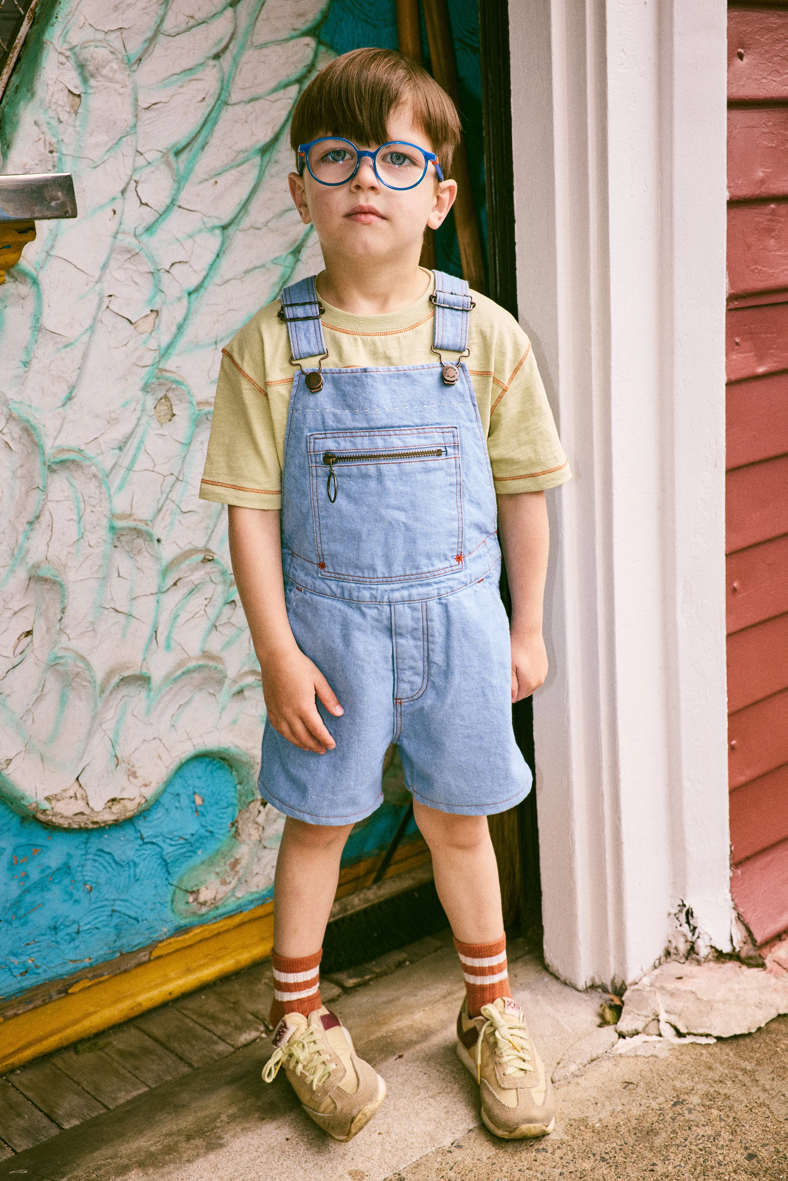 Zip Overall Shorts - Image 6