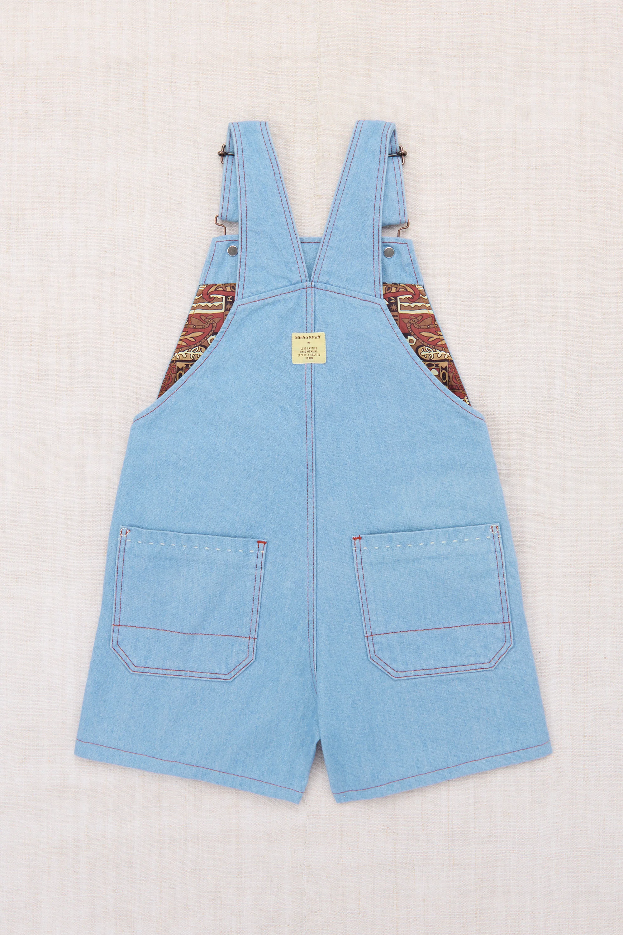 Zip Overall Shorts - Image 7