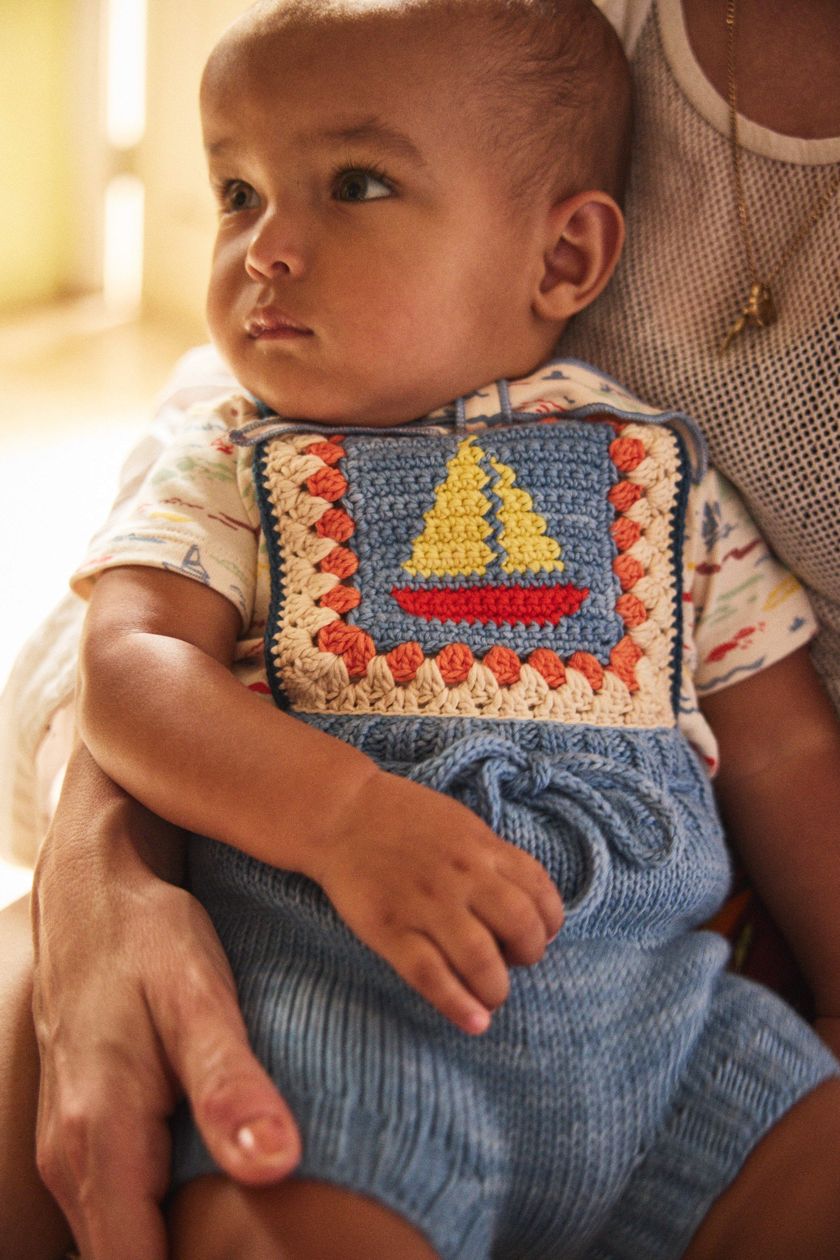 Baby Dory Crochet Romper - Image 3