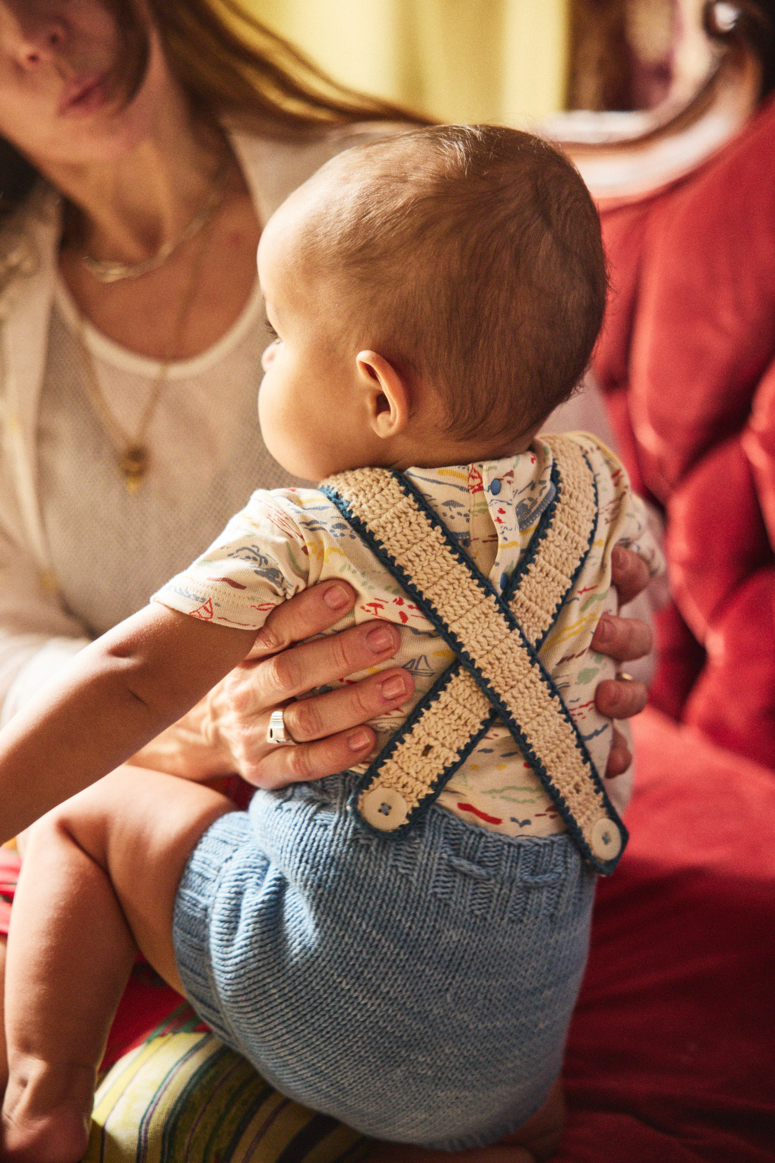 Baby Dory Crochet Romper - Image 4