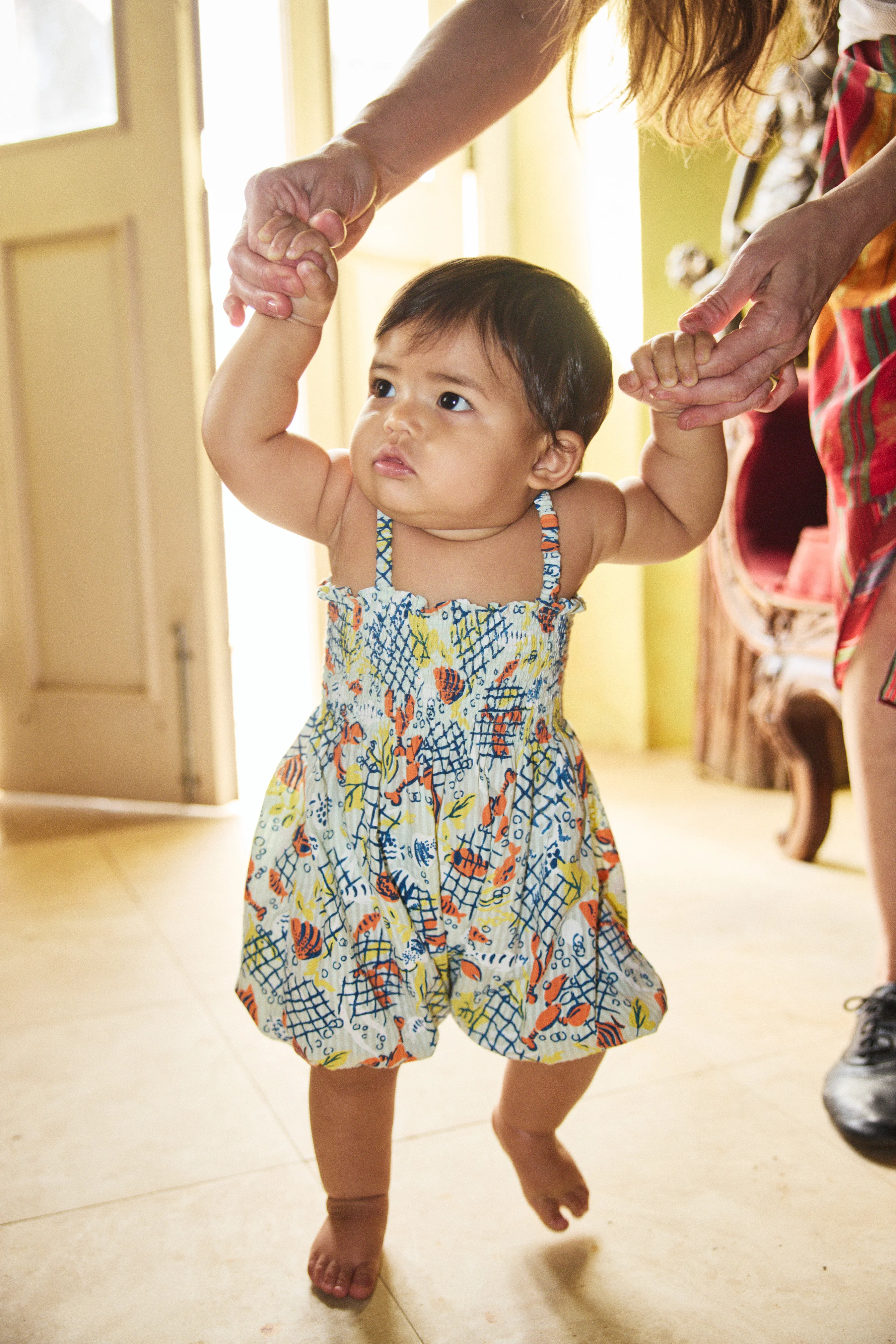Baby Seersucker Fia Romper - Image 6