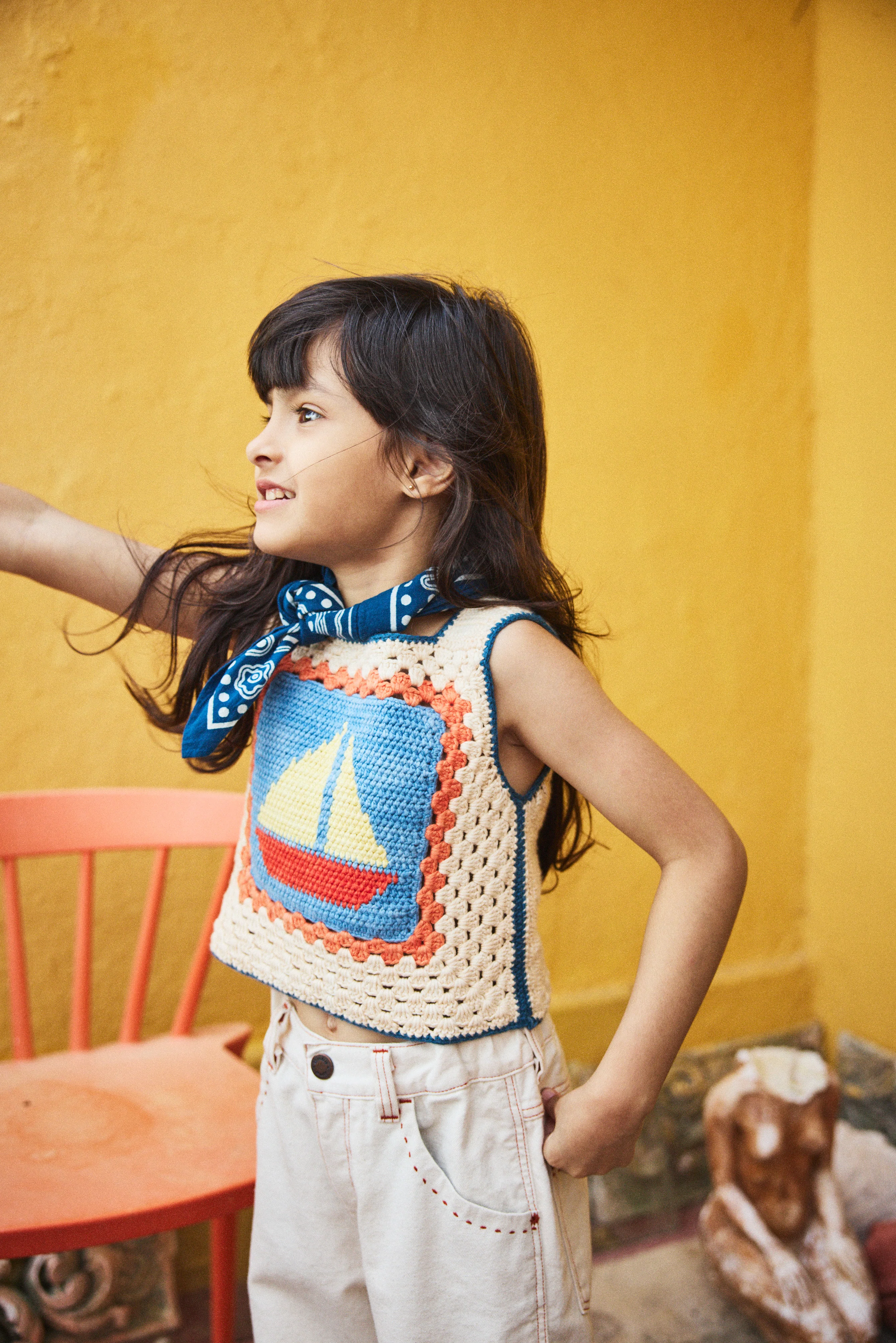 Dory Crochet Vest - Image 3