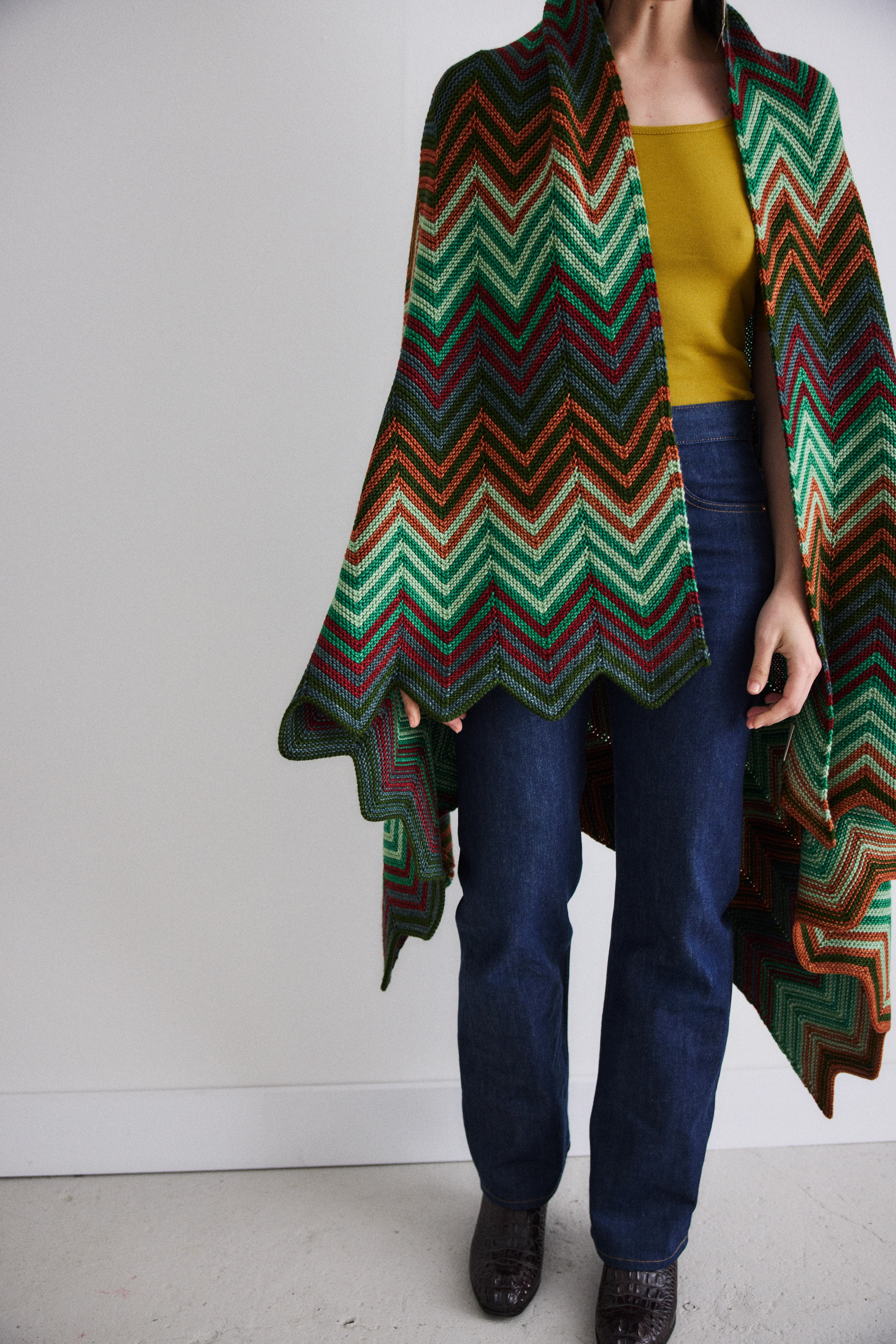 Parlor Chevron Blanket - Image 4