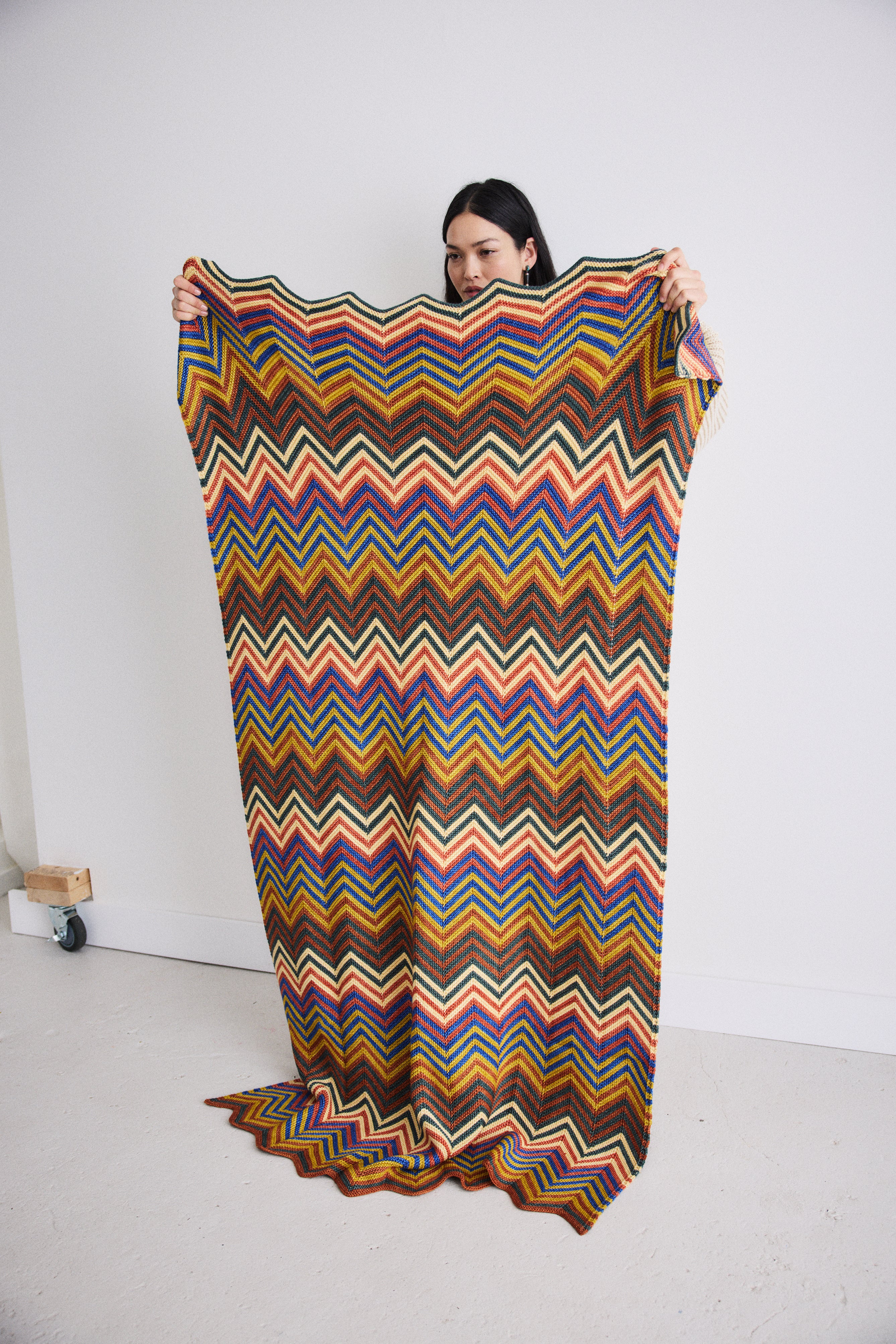 Parlor Chevron Blanket - Image 2