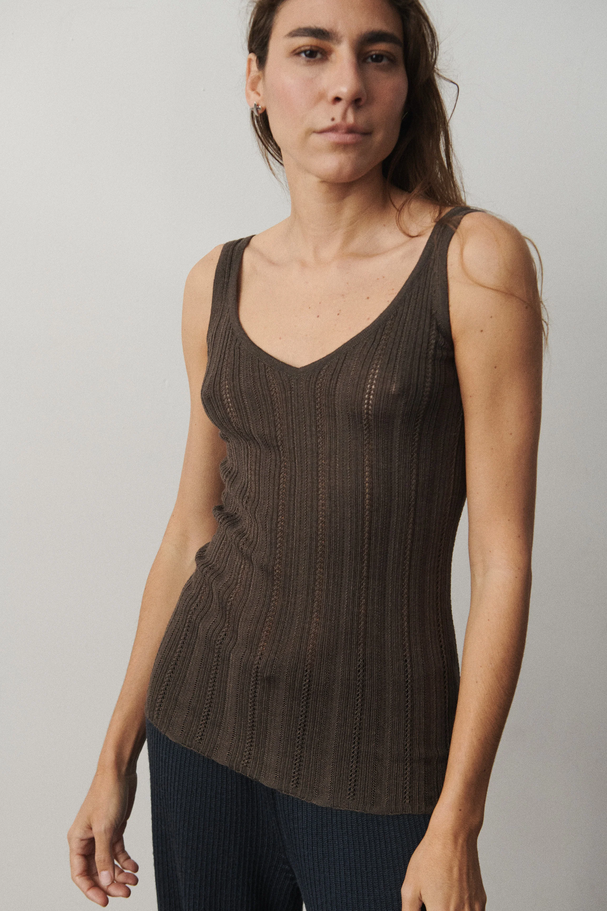 Fluted Lace Anjes Cami - Image 4