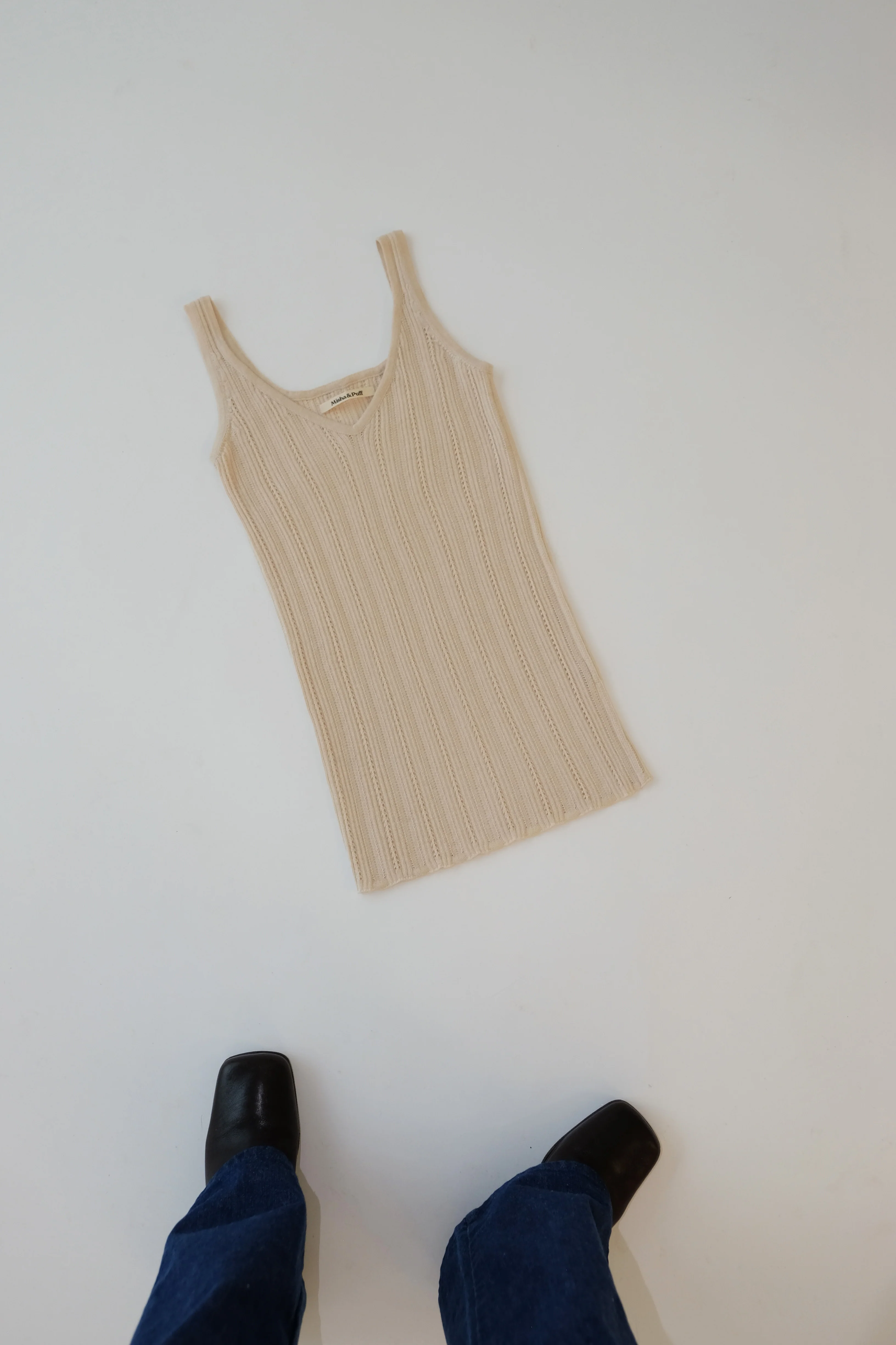 Fluted Lace Anjes Cami - Image 7