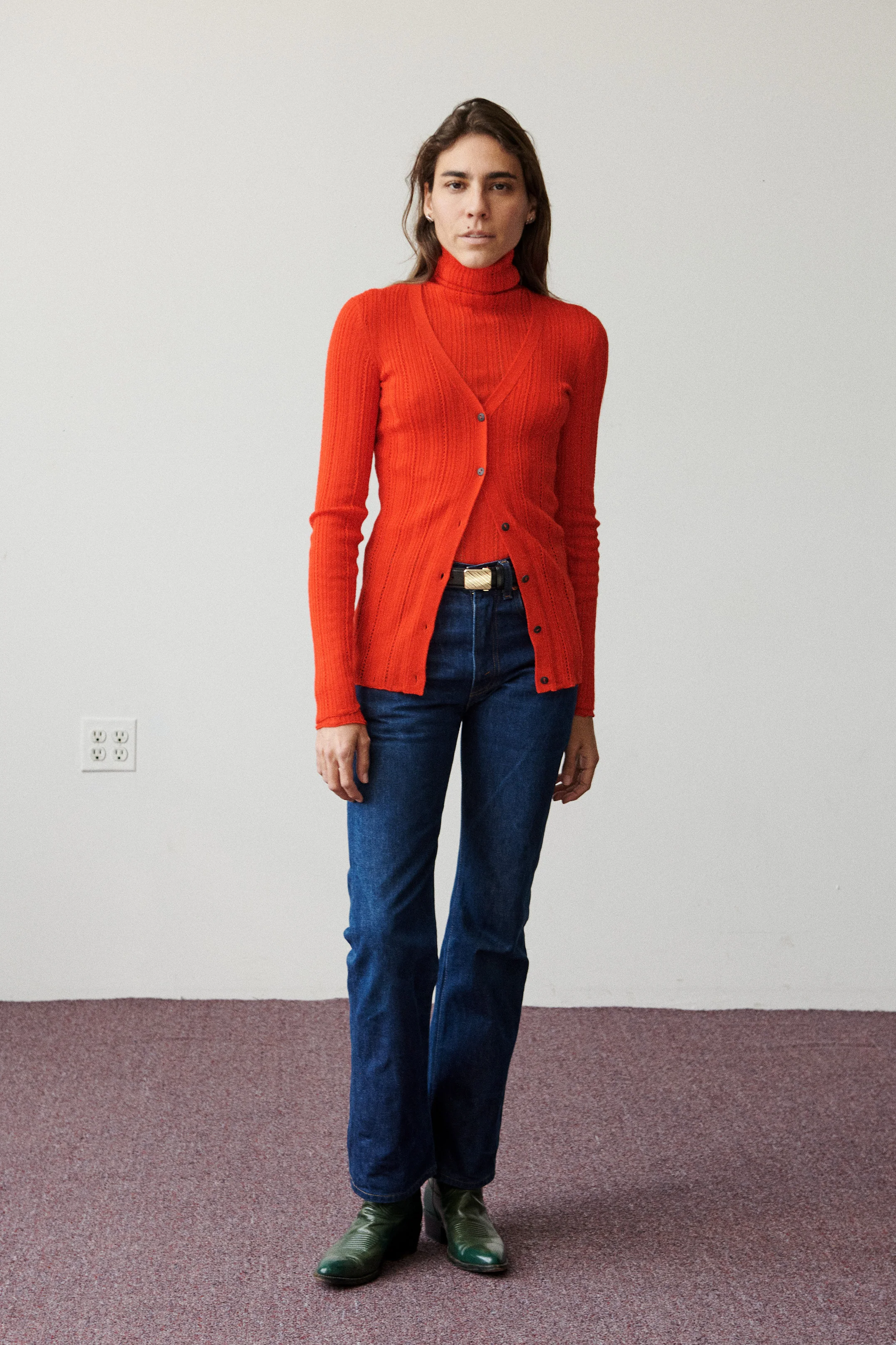 Fluted Lace Bergen Cardigan - Image 3