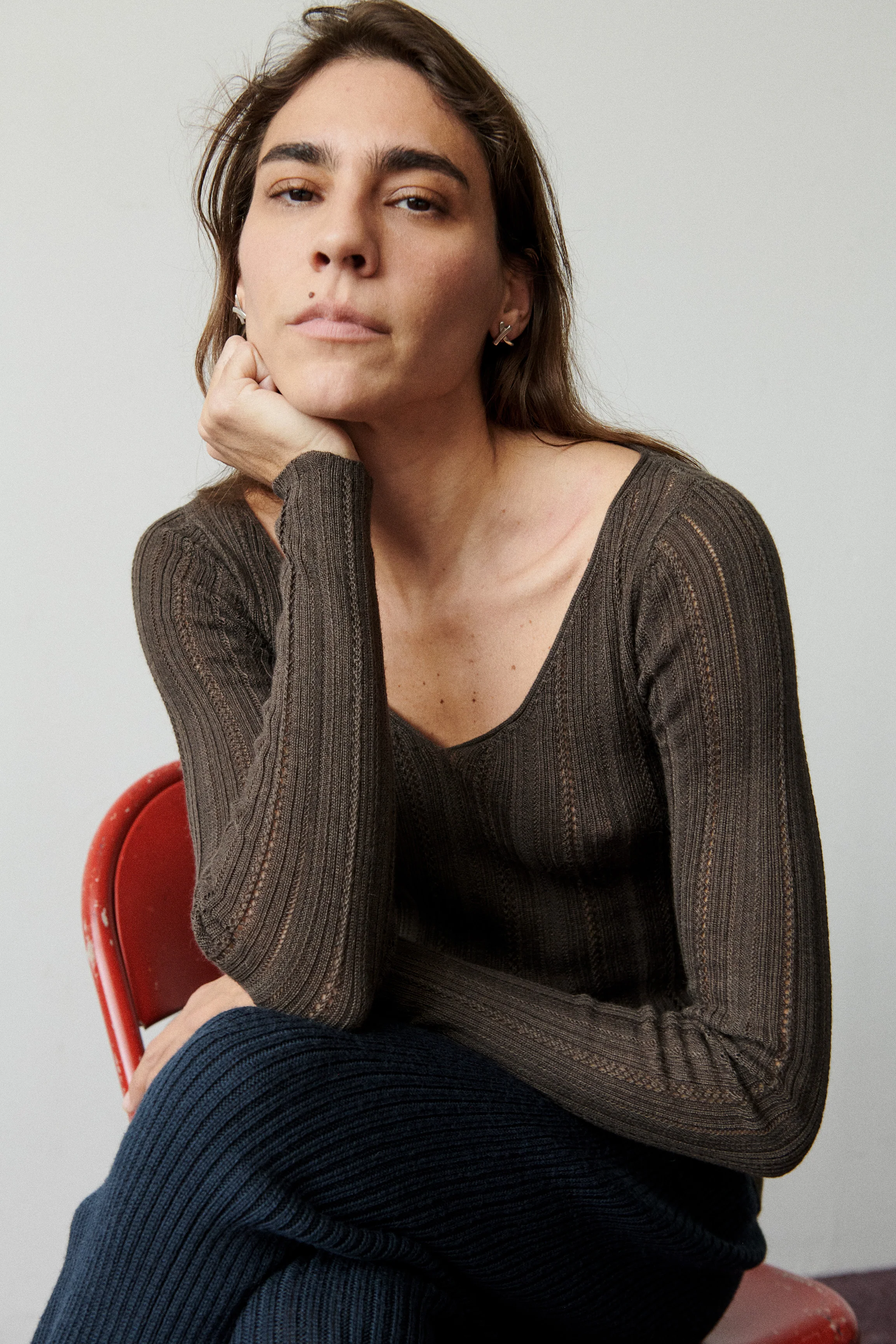 Fluted Lace Sinead Top - Image 6