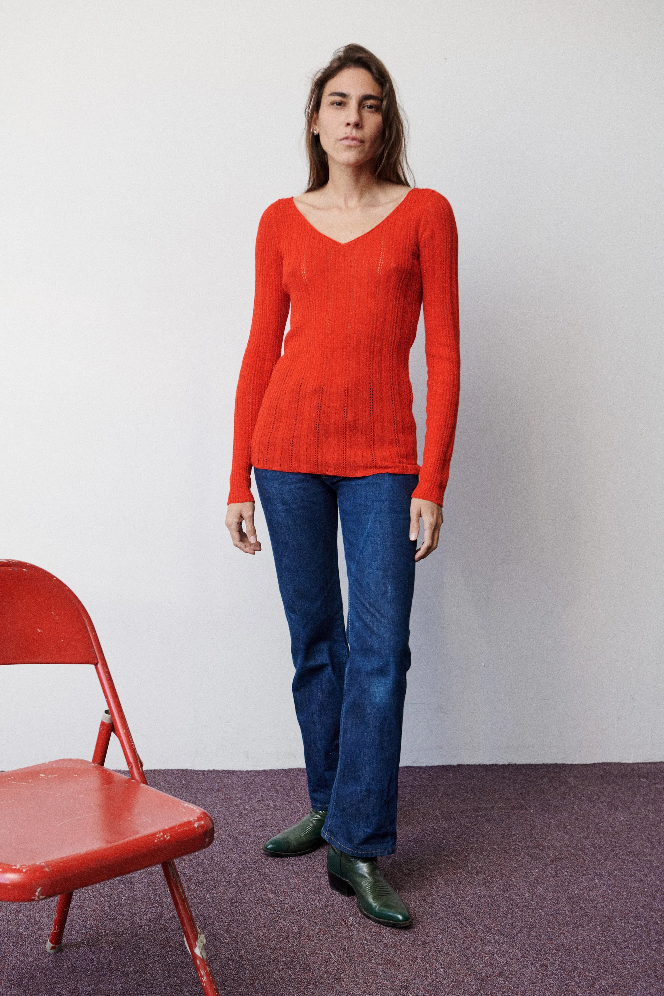 Fluted Lace Sinead Top - Image 3