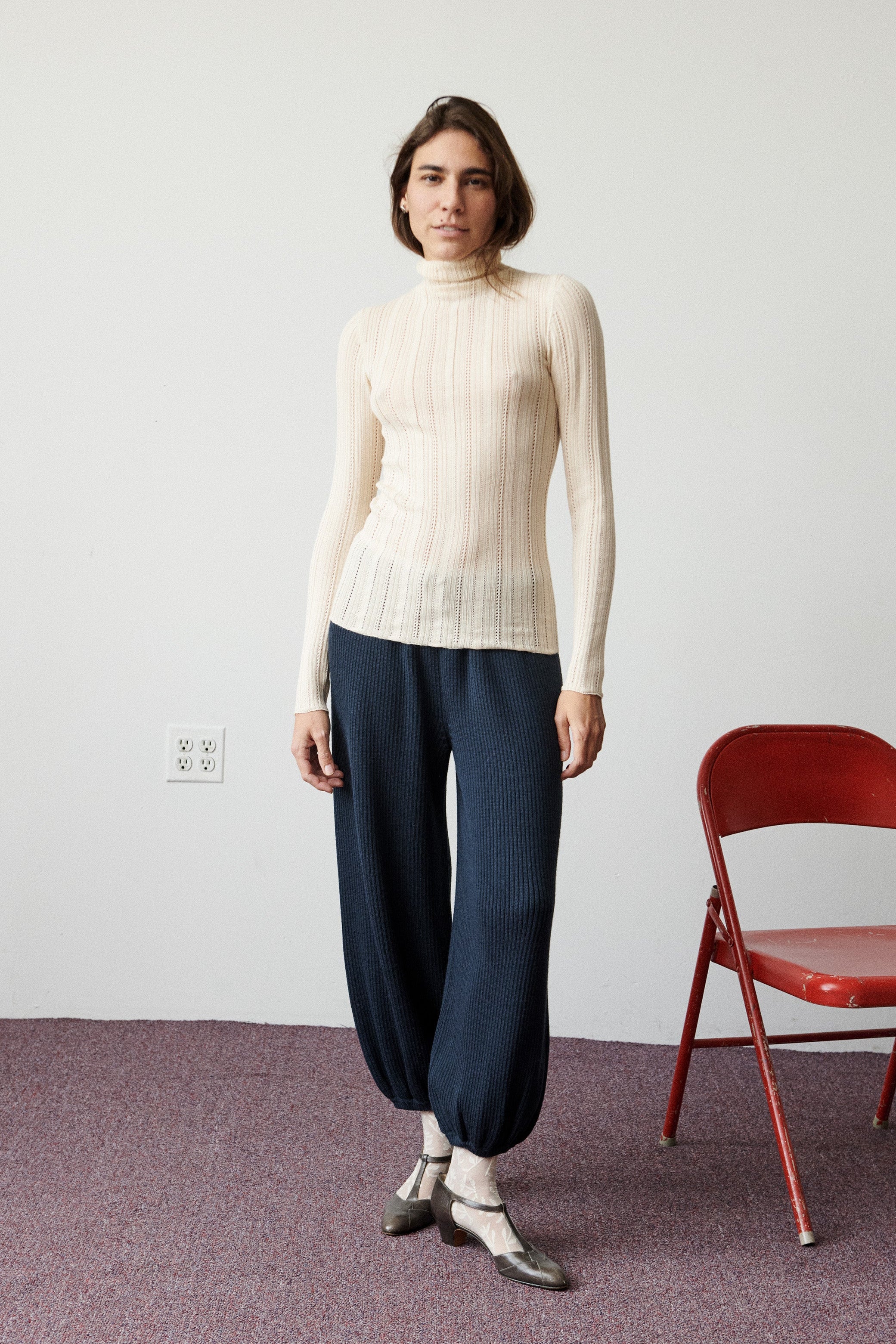 Fluted Lace Top - Image 2