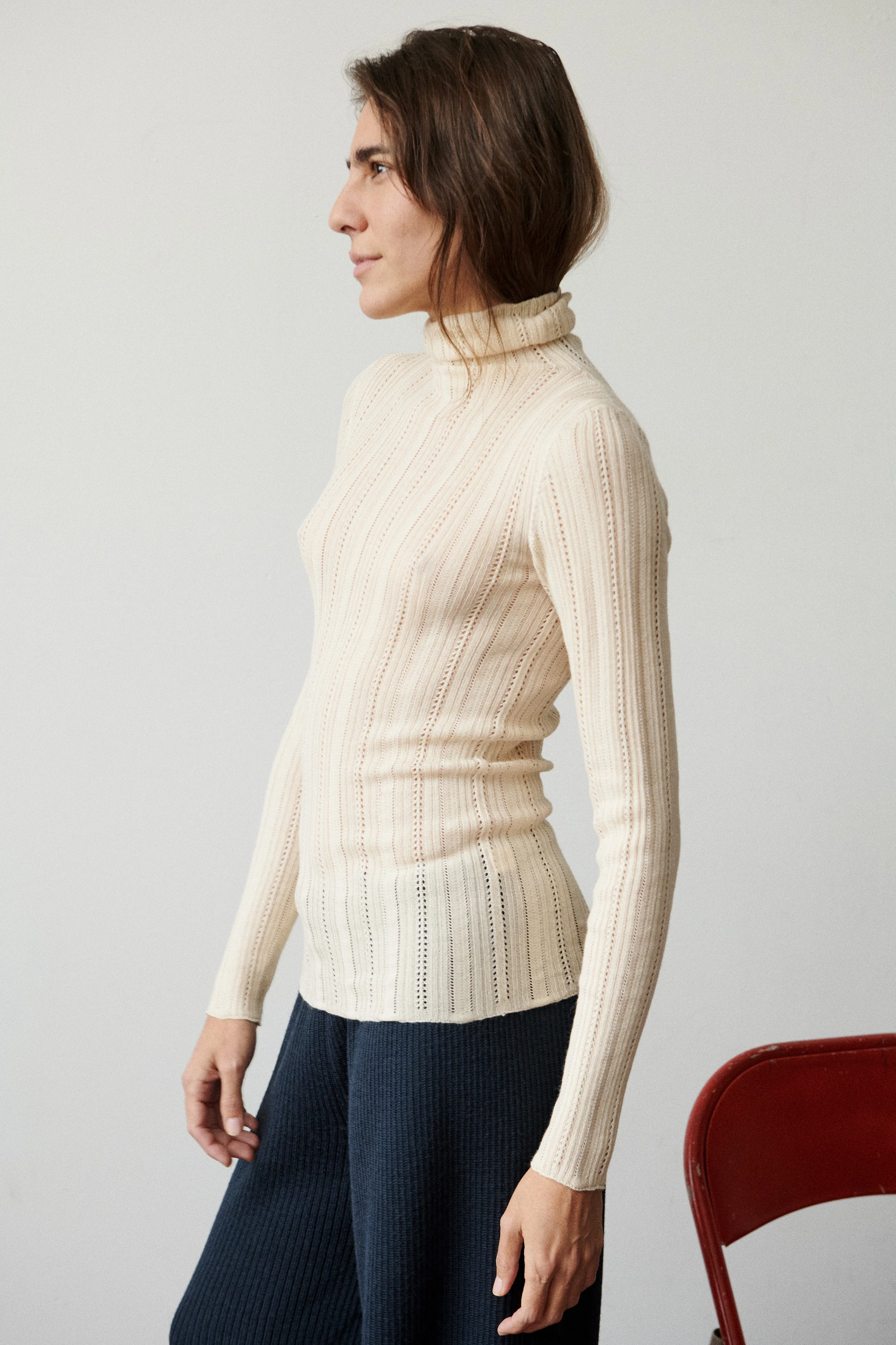 Fluted Lace Top - Image 3