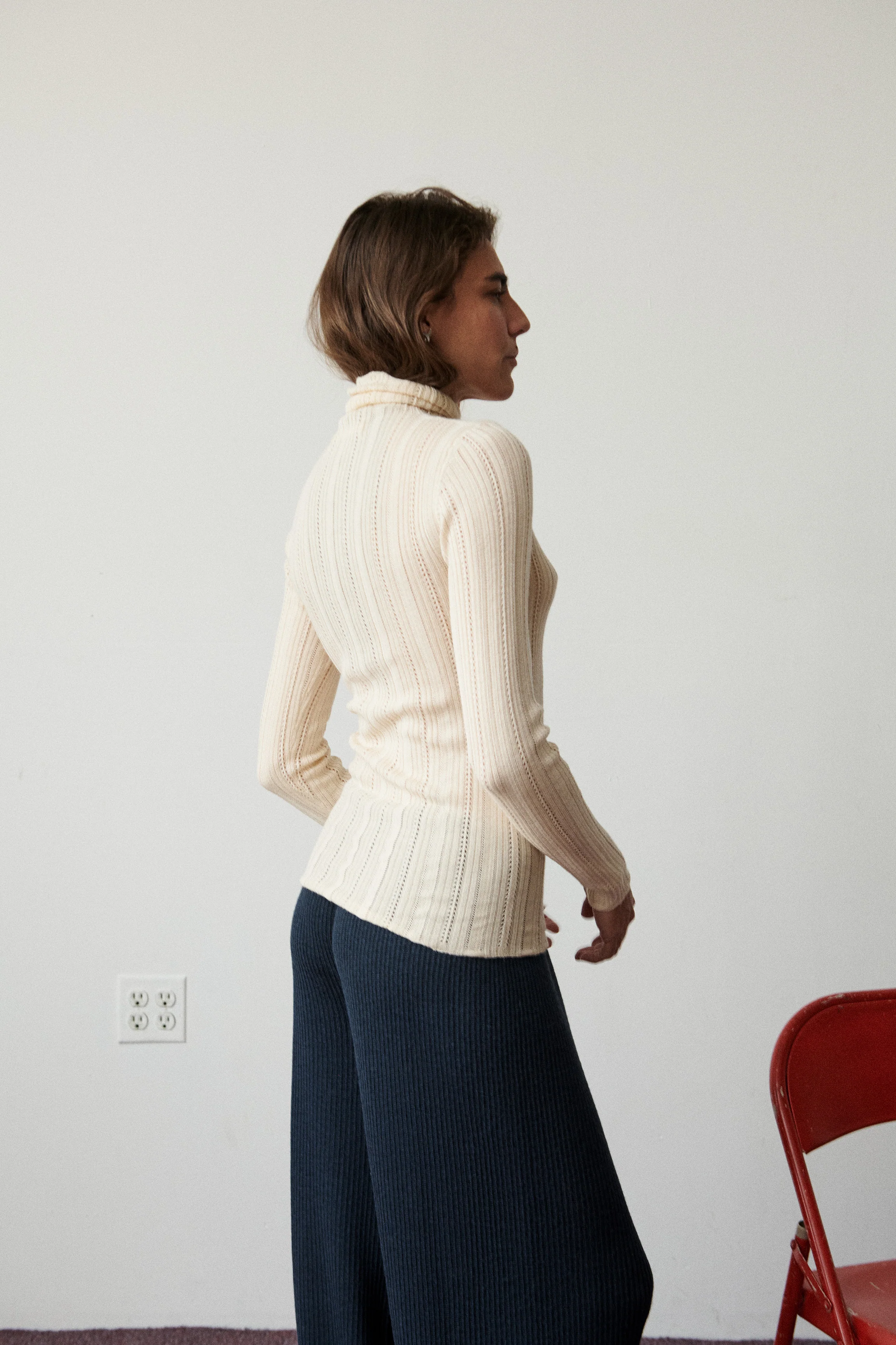 Fluted Lace Top - Image 4