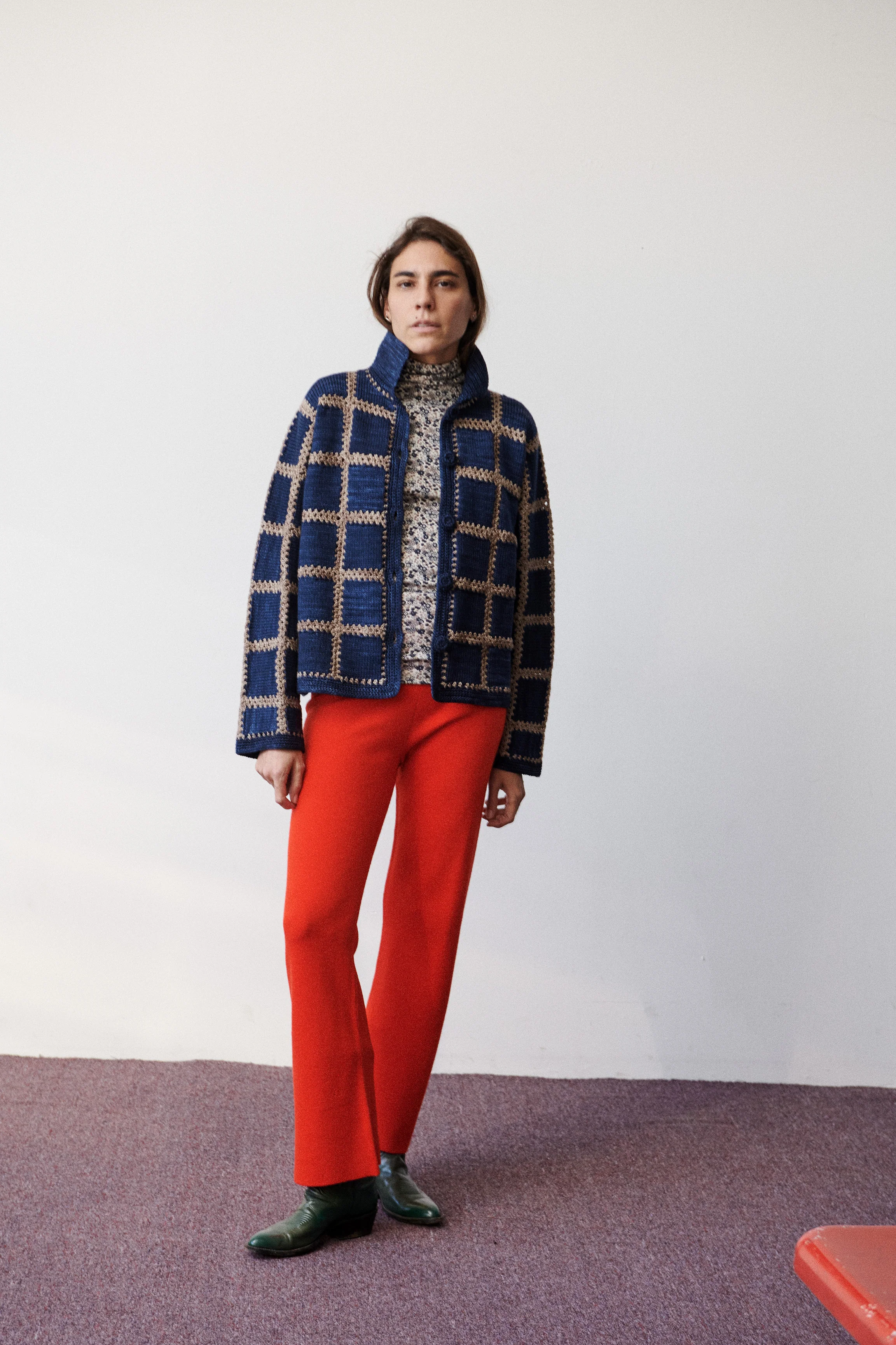 Ladder Square Cardigan - Image 5