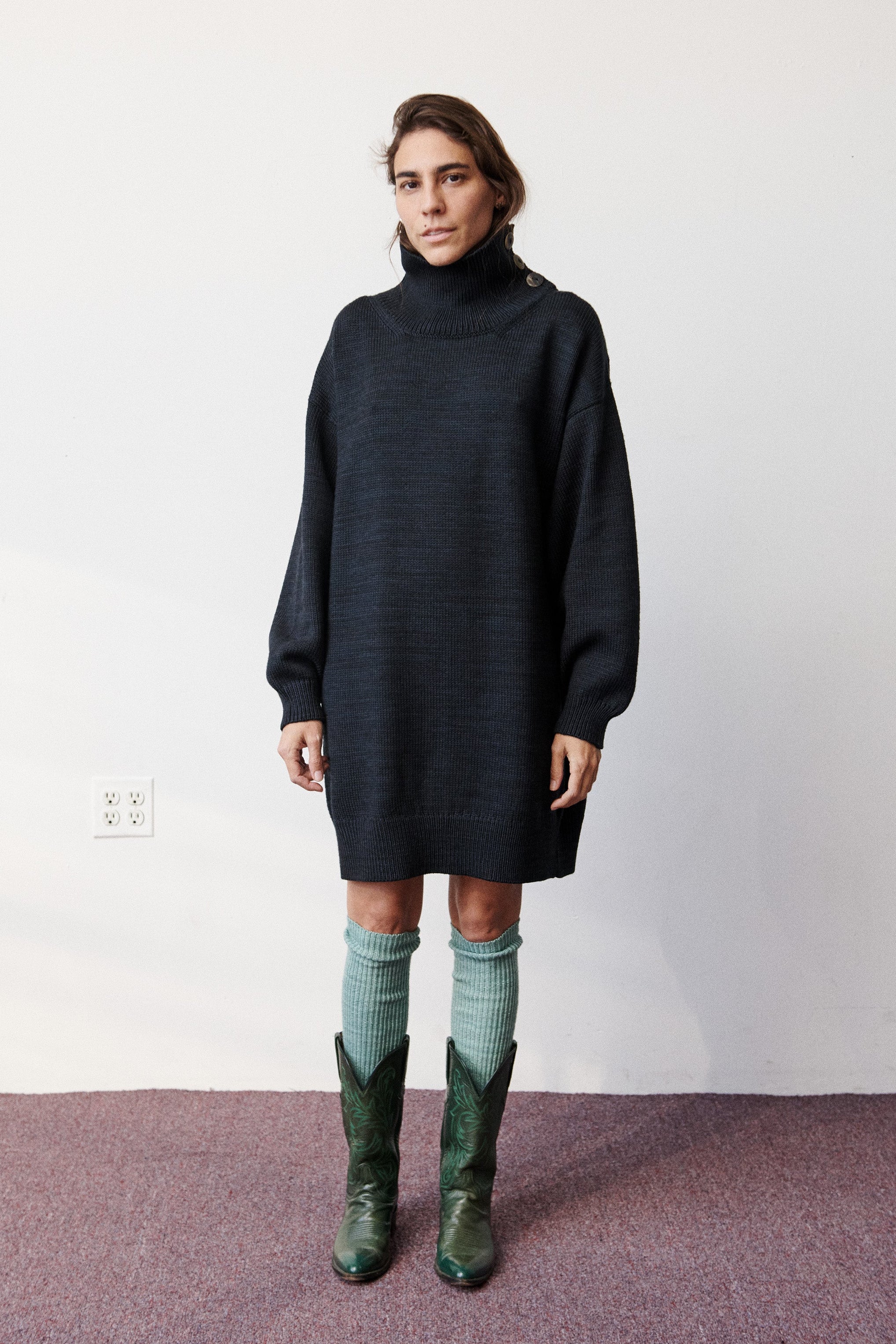 Long Wool Sock - Image 2