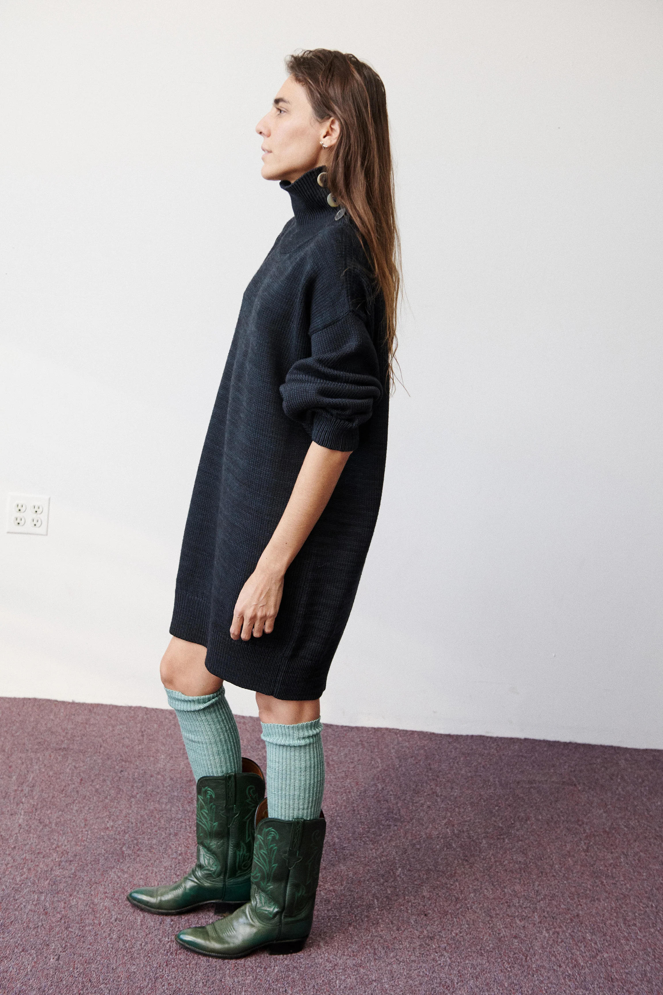 Long Wool Sock - Image 4