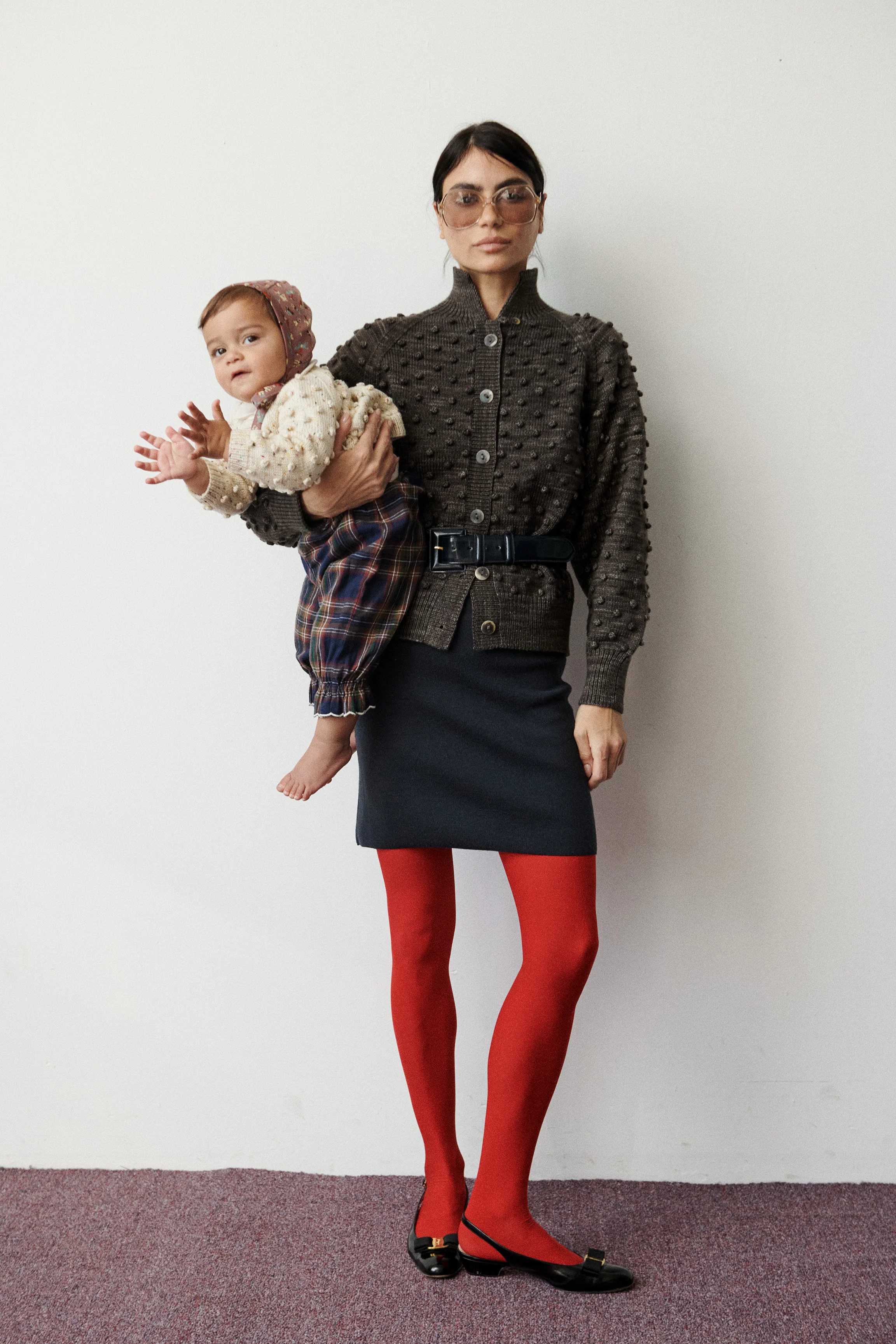 Popcorn Polo Cardigan - Image 3