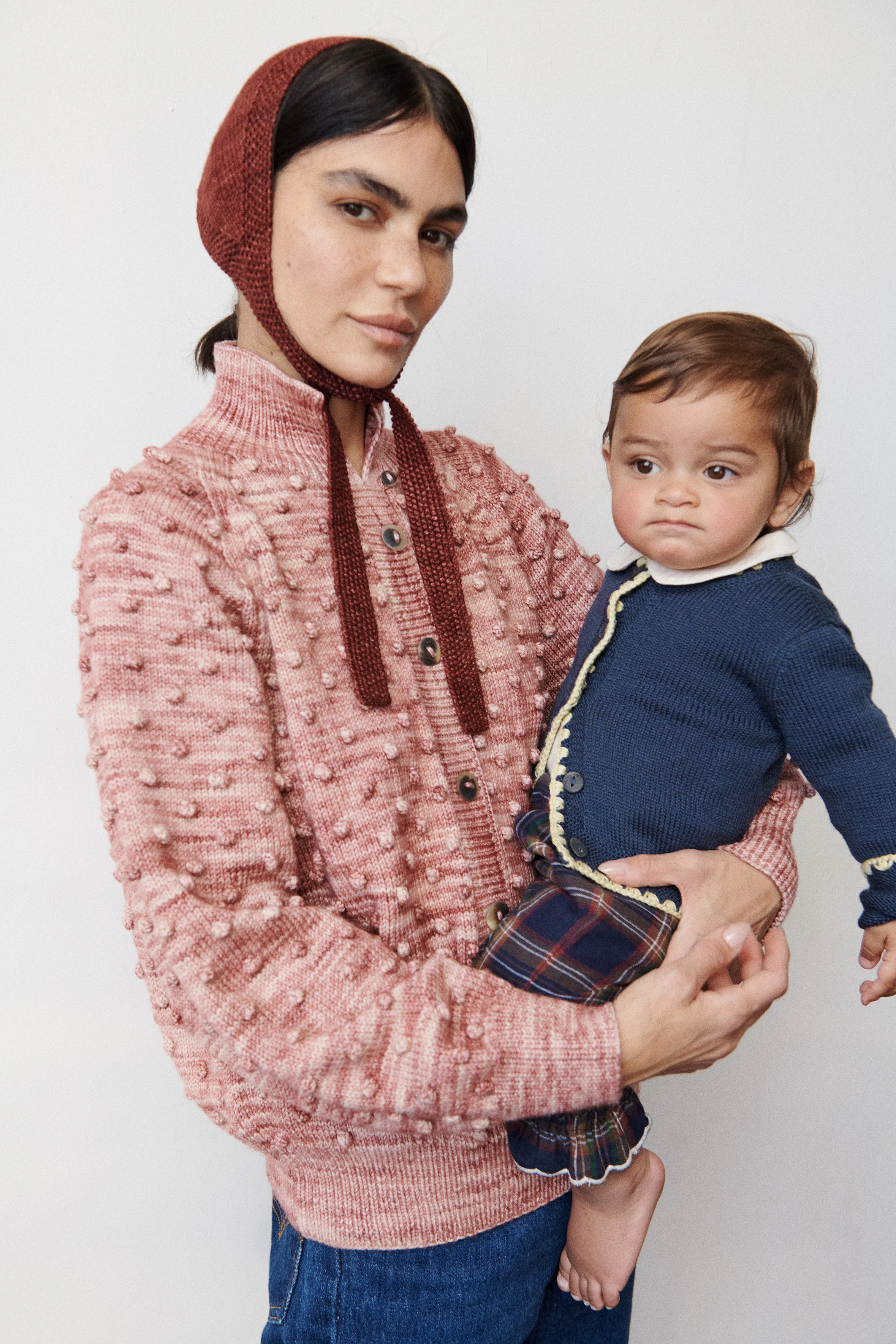 Popcorn Polo Cardigan - Image 3