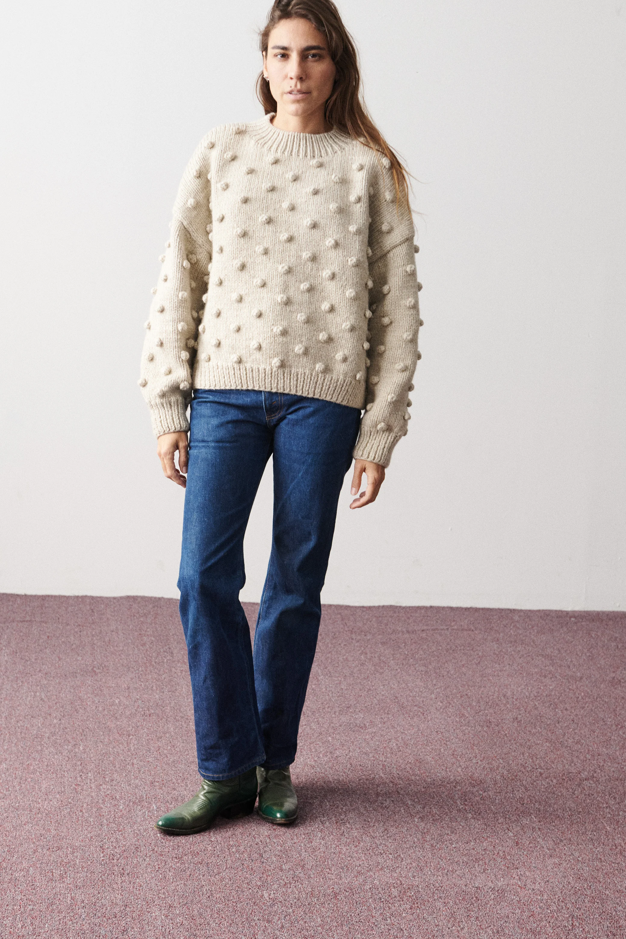 Puff Popcorn Sweater - Image 3