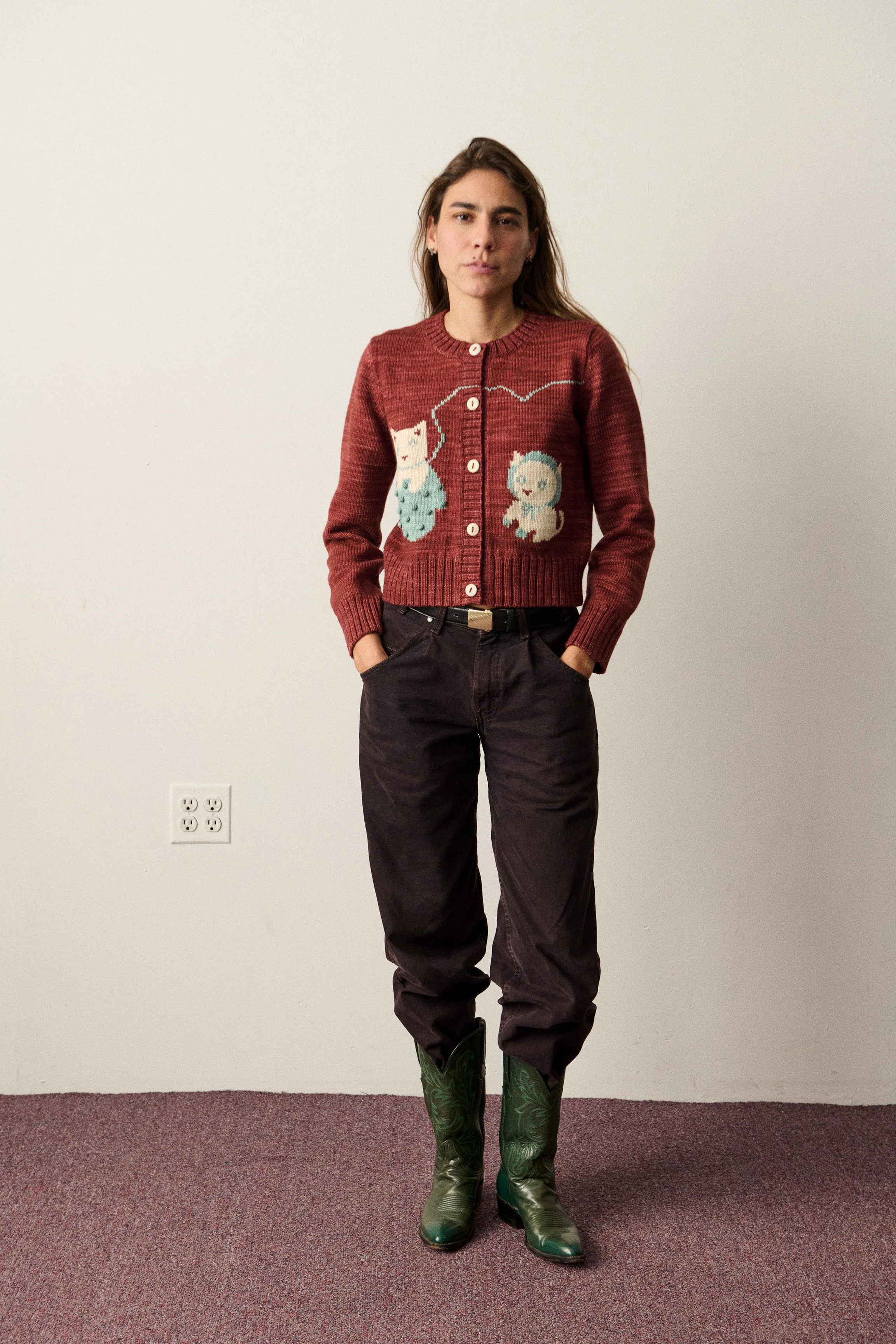 Three Little Kittens Cardigan - Image 3