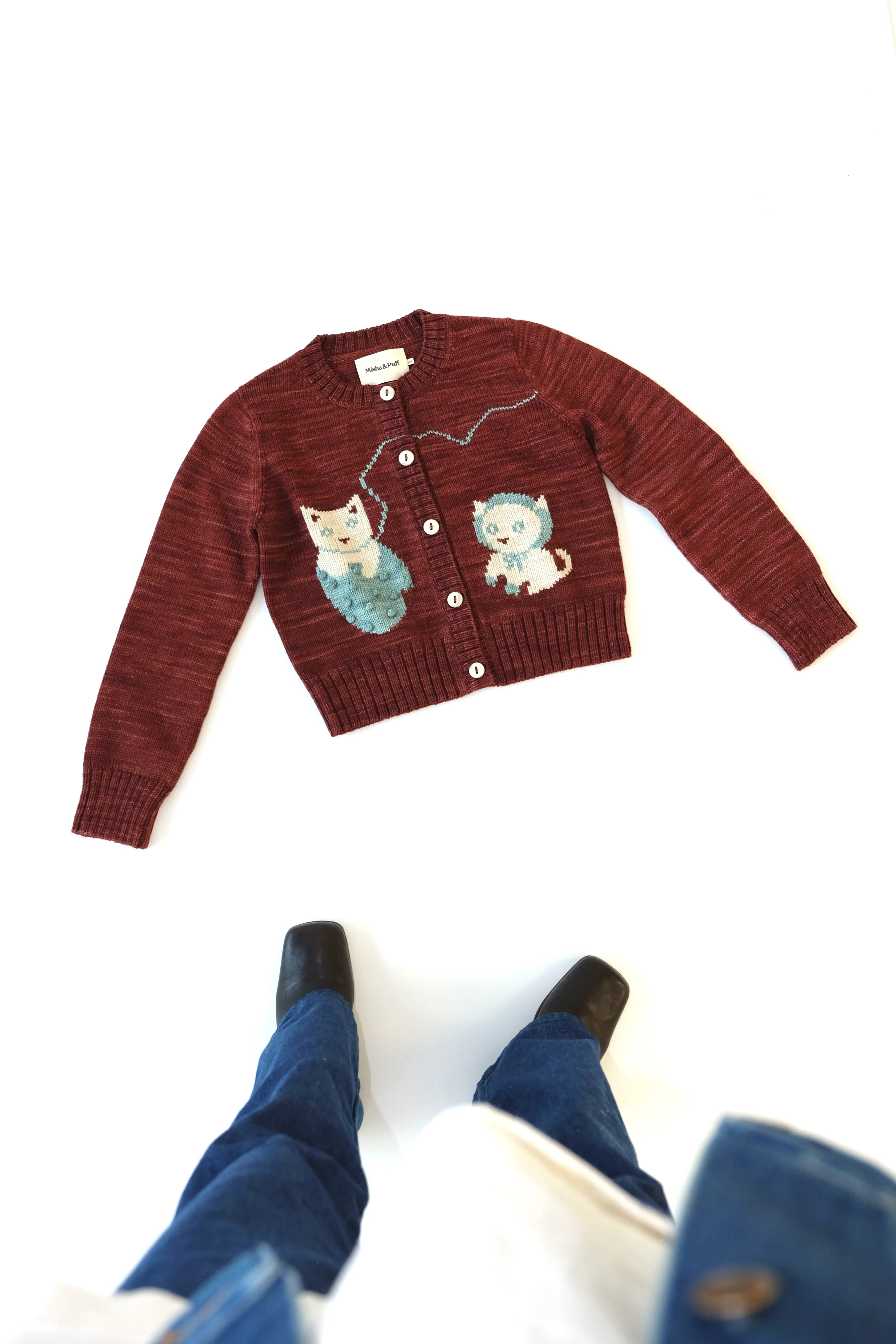 Three Little Kittens Cardigan - Image 7