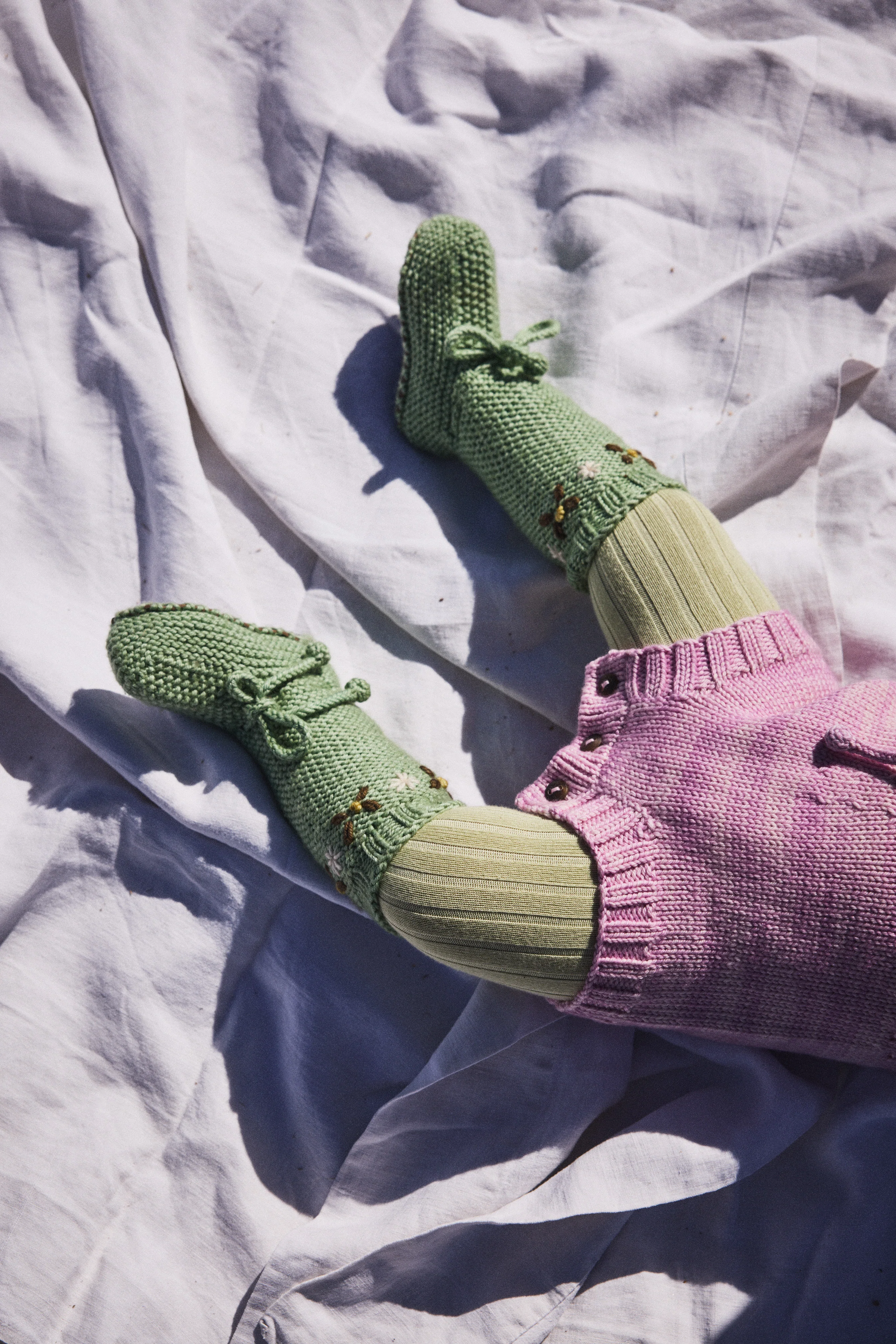 Baby Floret Tall Day Hike Booties - Image 2