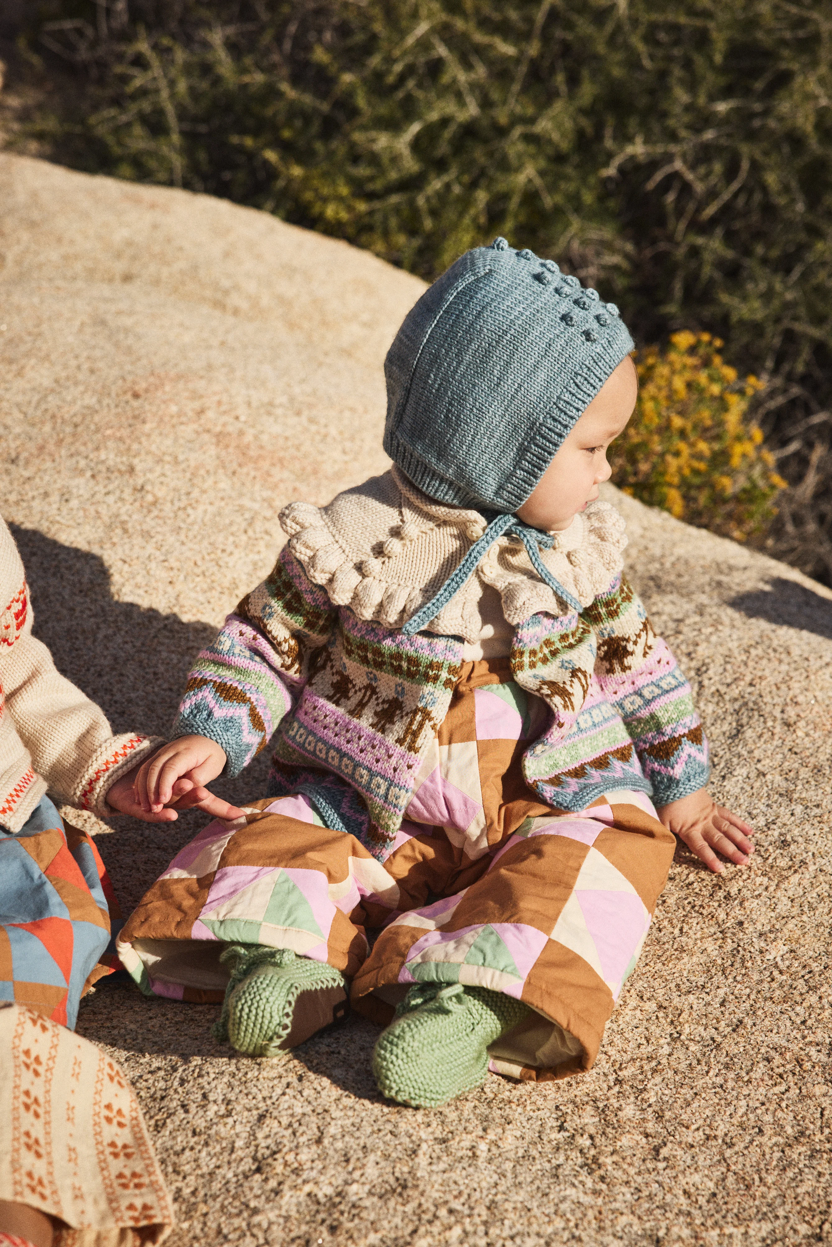 Baby Kinfolk Ruffle Cardigan - Image 2