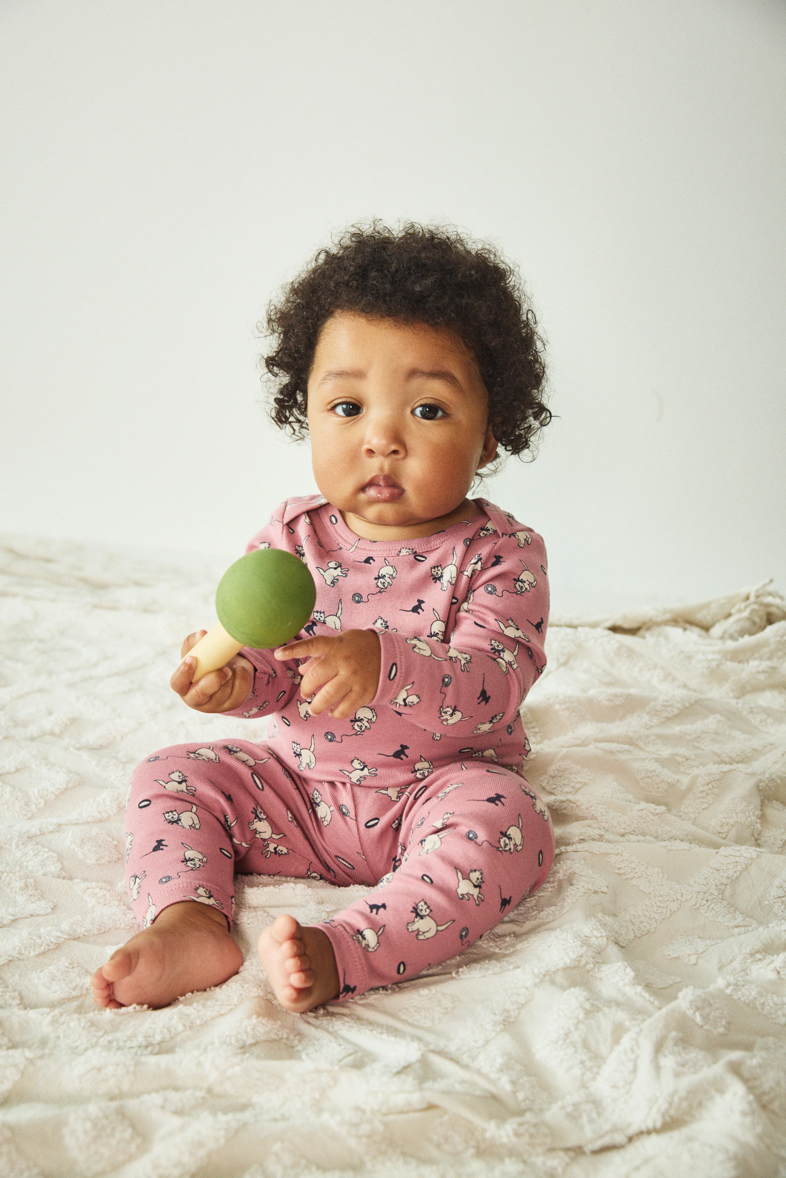 Baby Long Sleeve Lap Onesie - Image 2