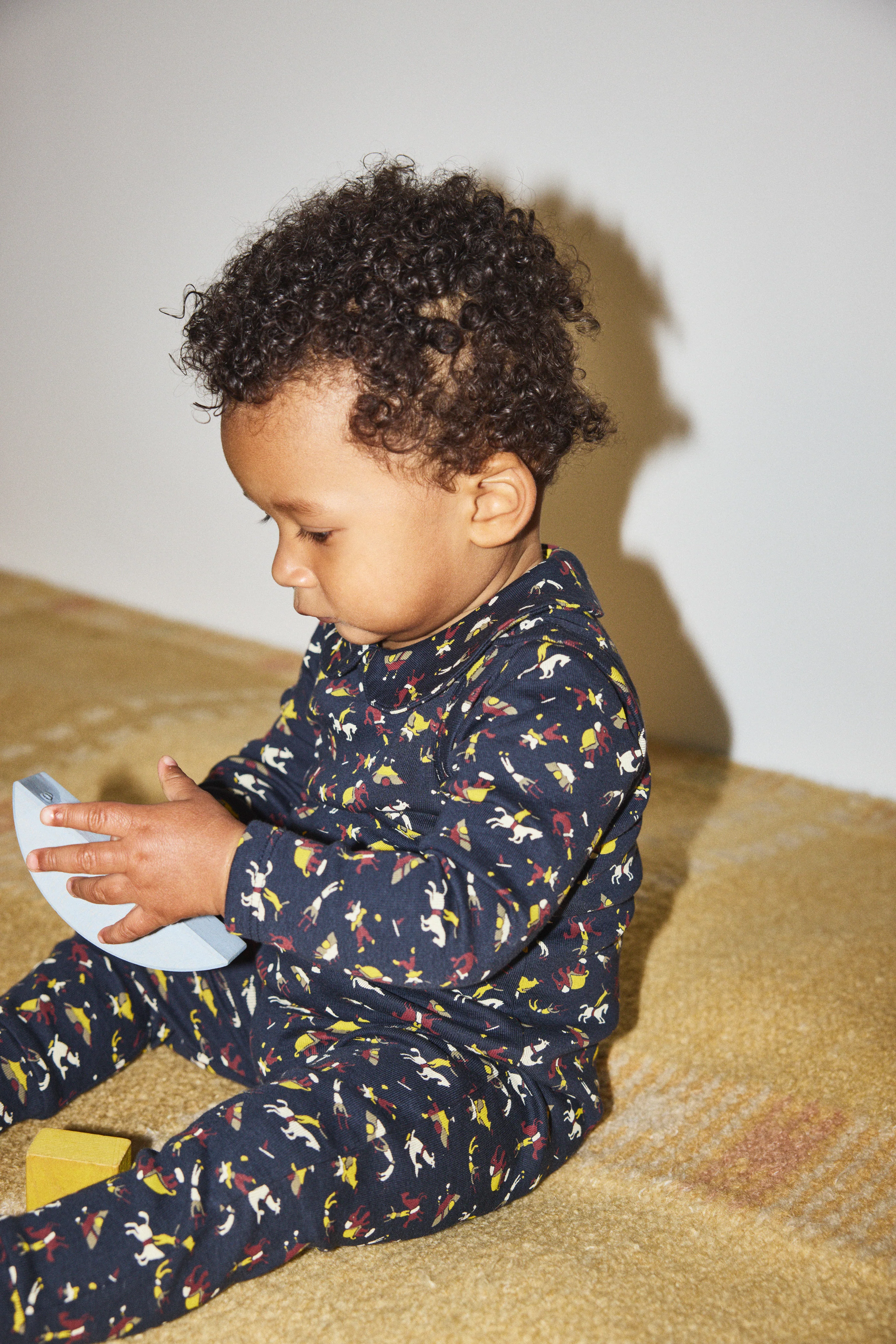 Baby Petit Collar Onesie - Image 6