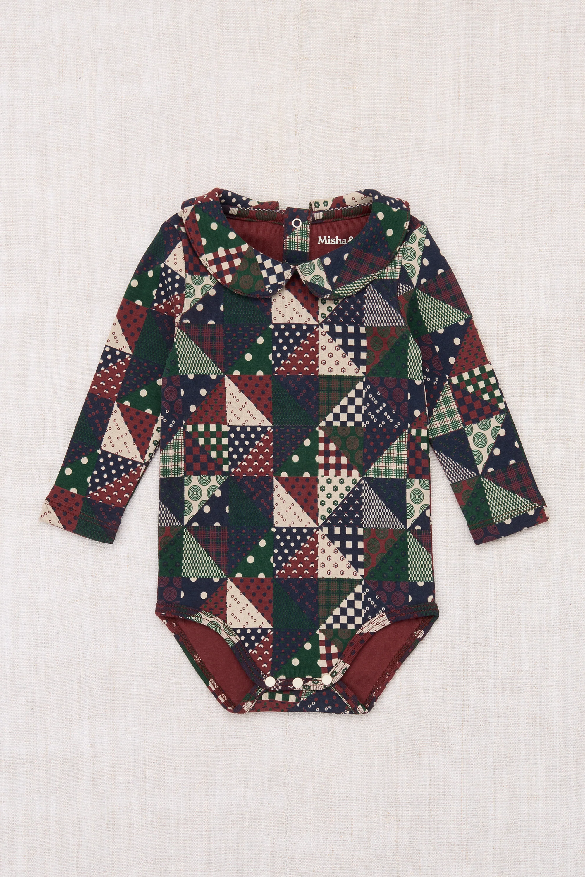 Baby Petit Collar Onesie