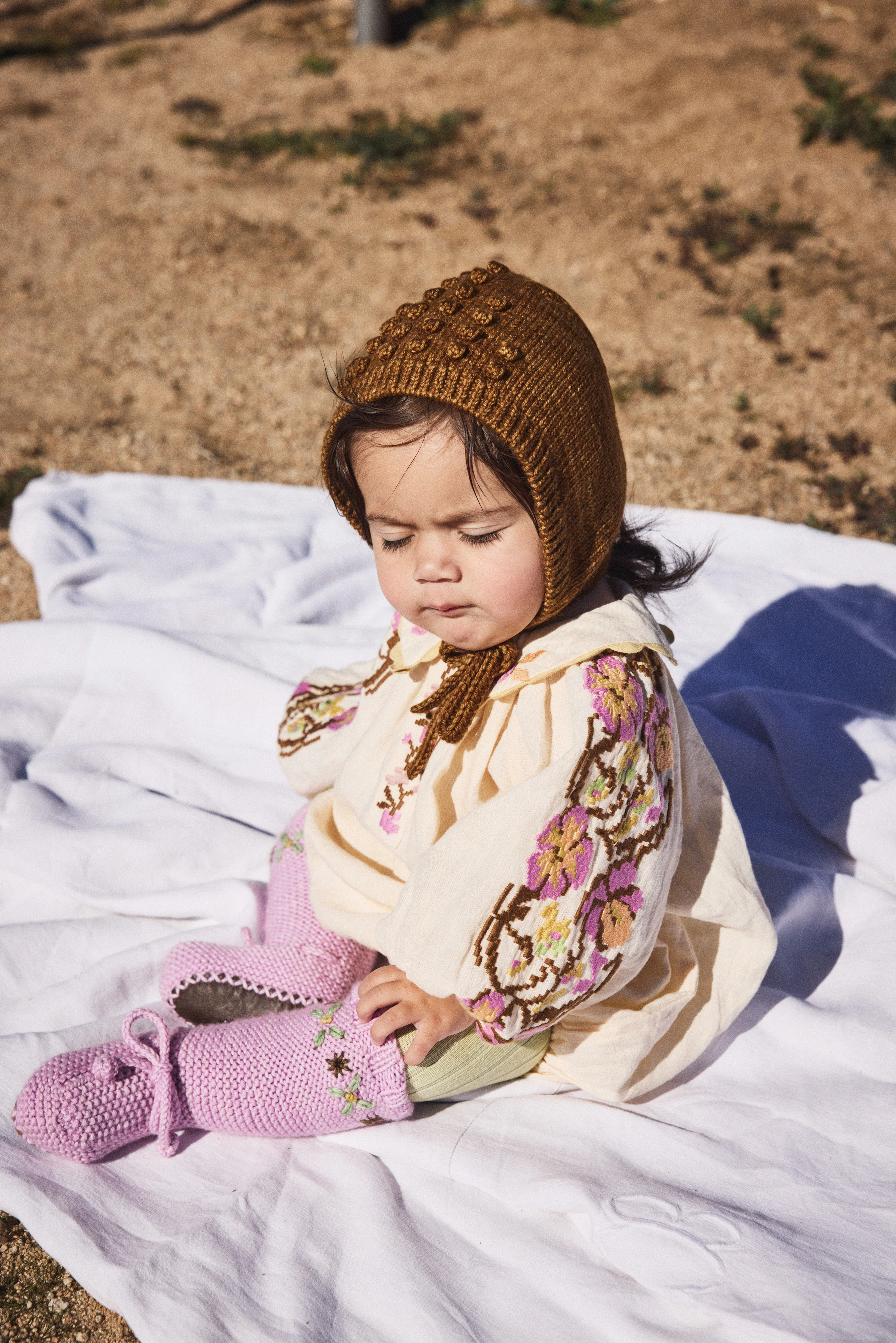 Baby Popcorn Bonnet - Image 5