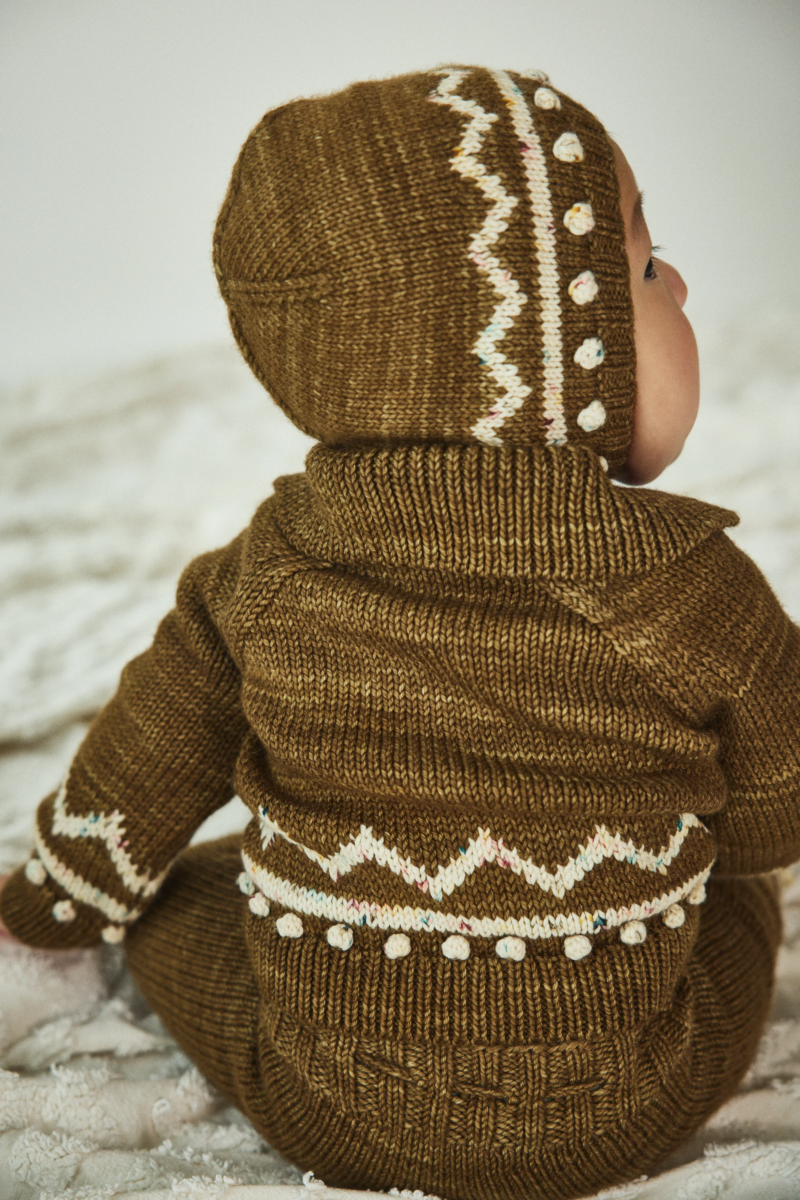 Baby Zig Zag Bonnet - Image 3
