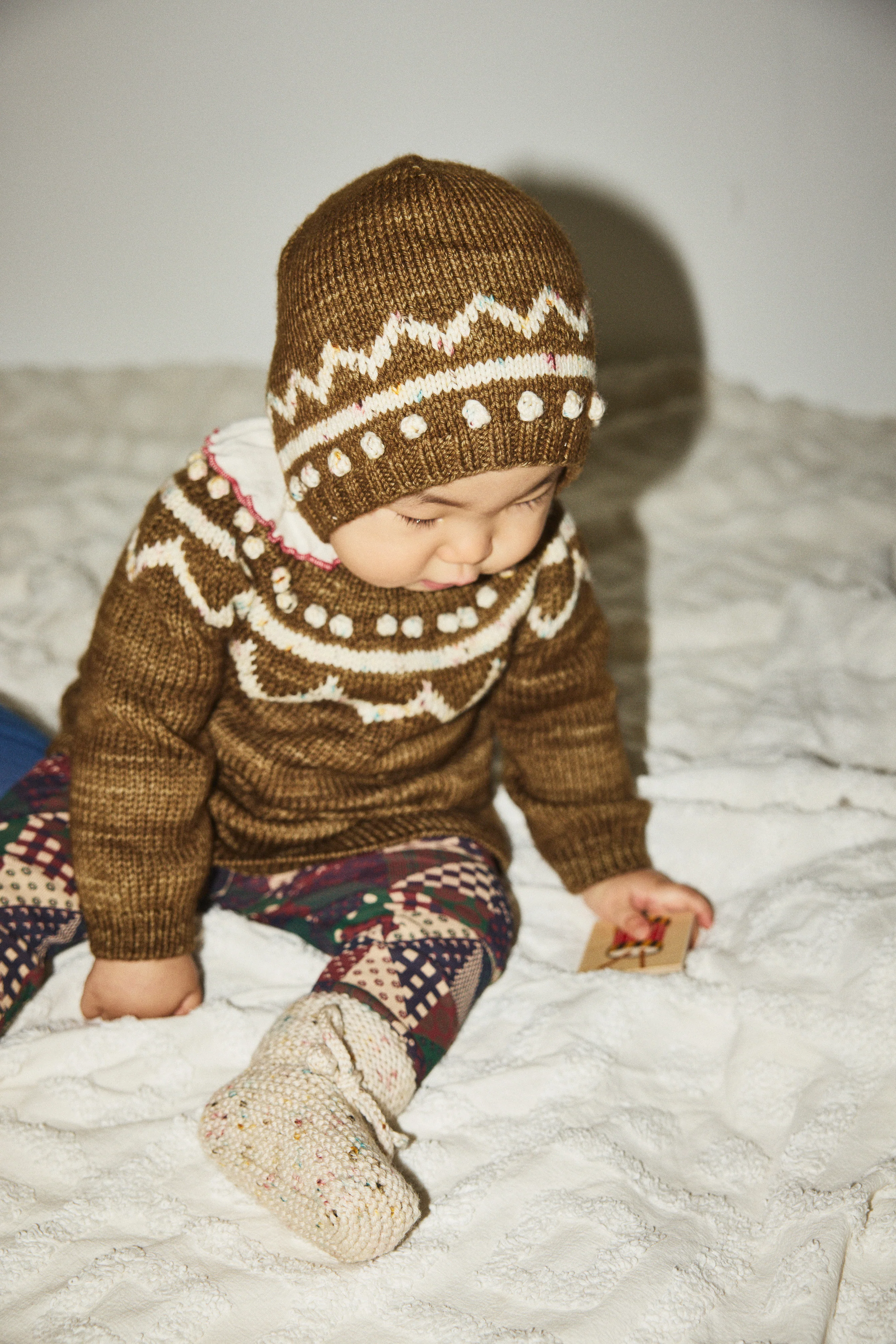 Baby Zig Zag Bonnet - Image 6