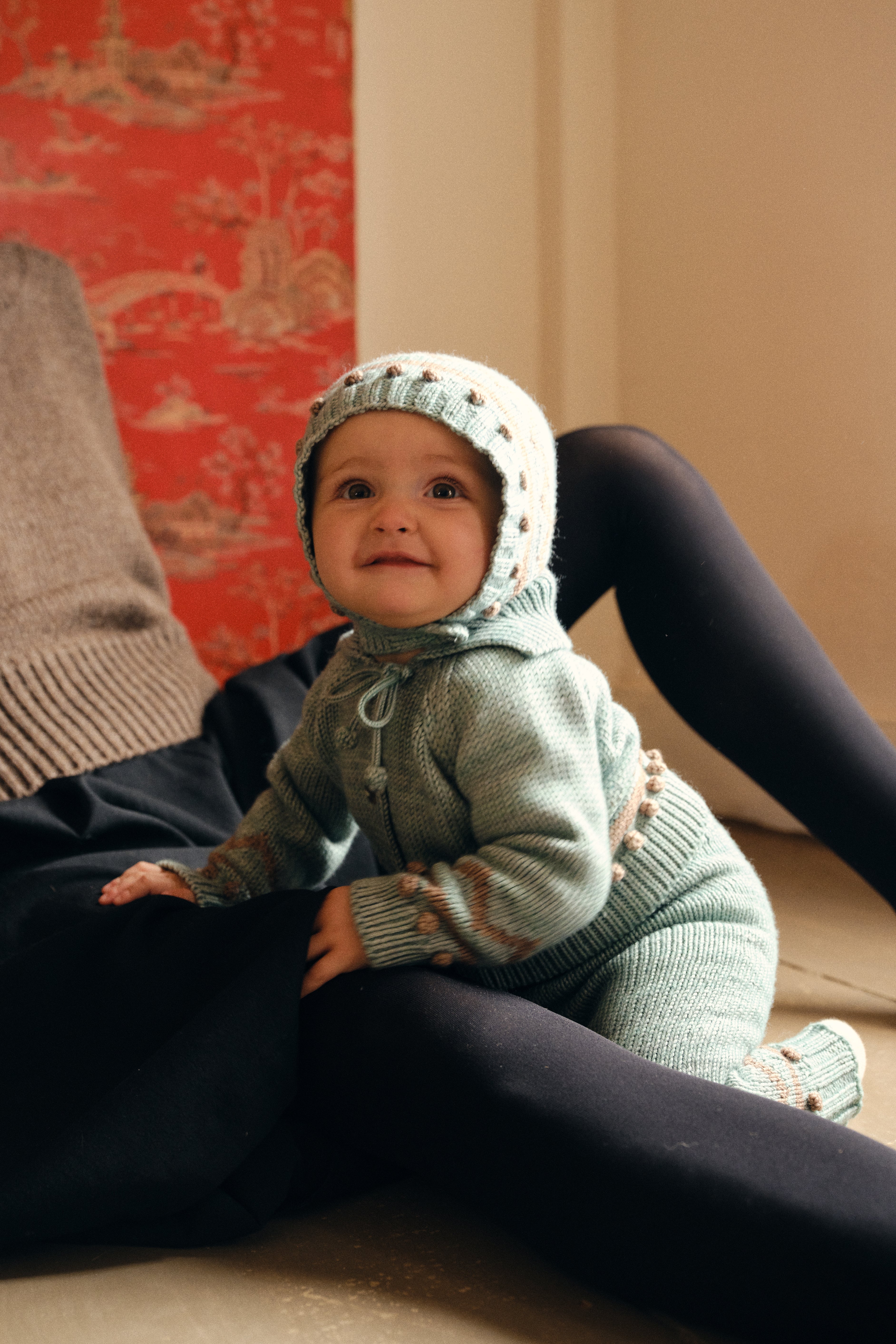 Baby Zig Zag Cardigan - Image 3