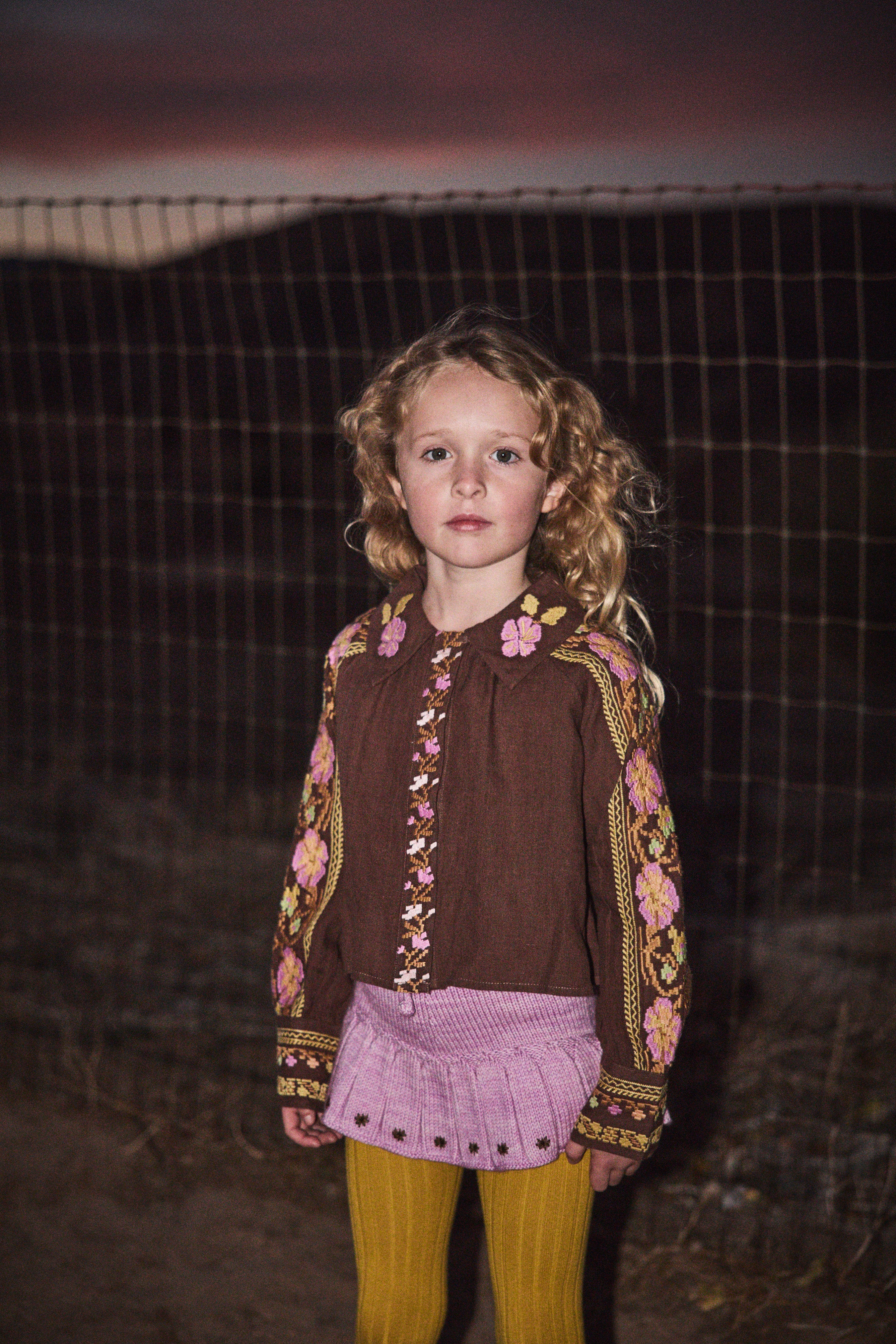 Araminta Embroidered Blouse - Image 2