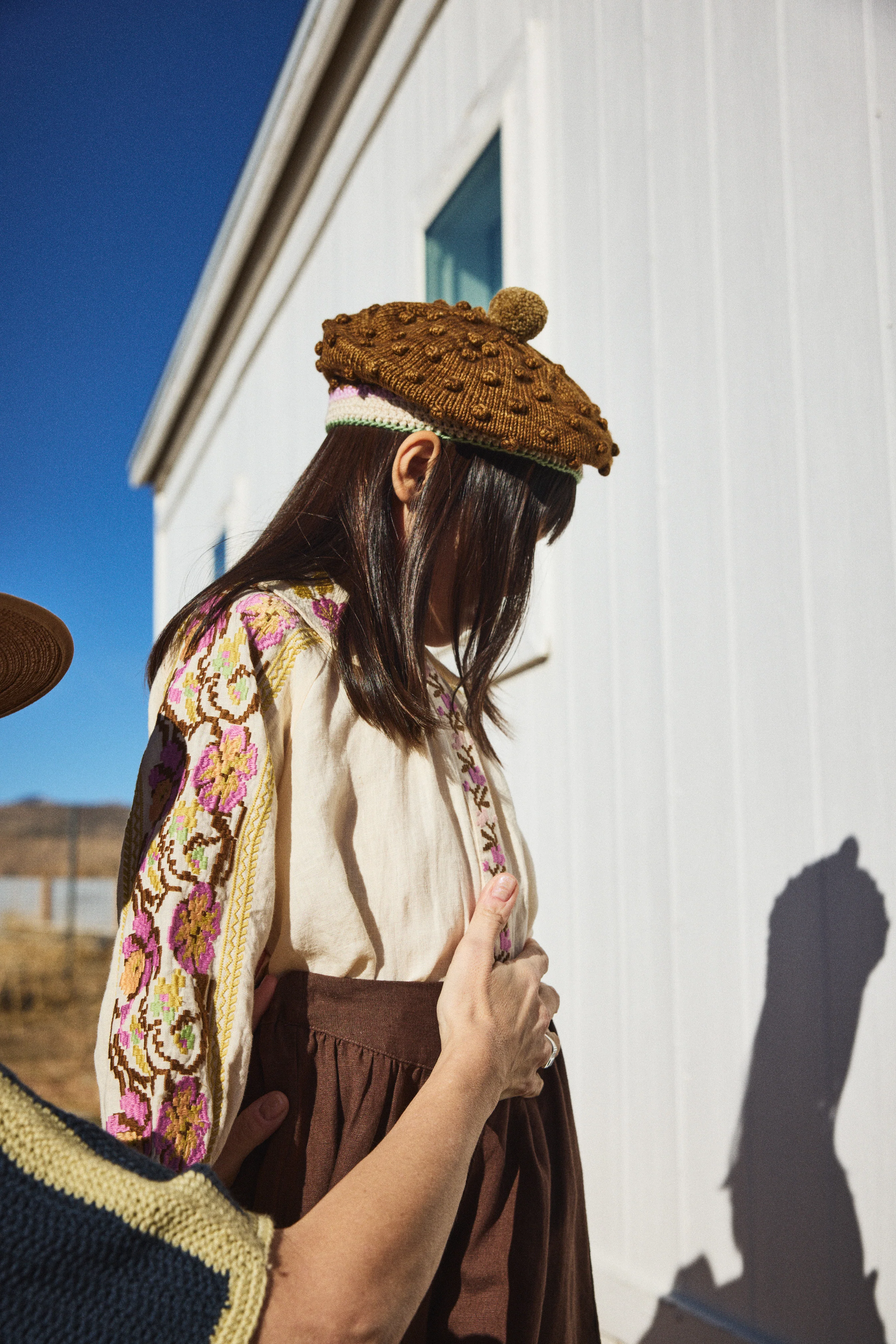Araminta Embroidered Blouse - Image 3
