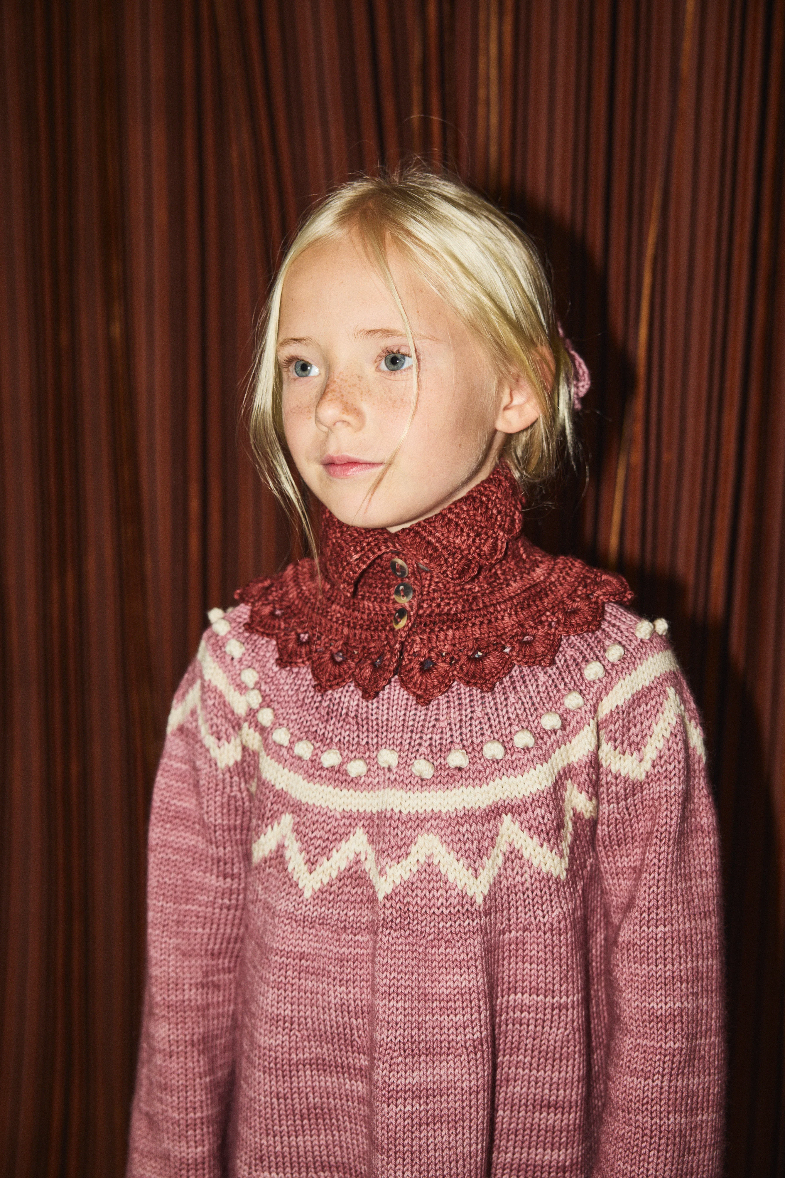 Crochet Button Collar - Image 2