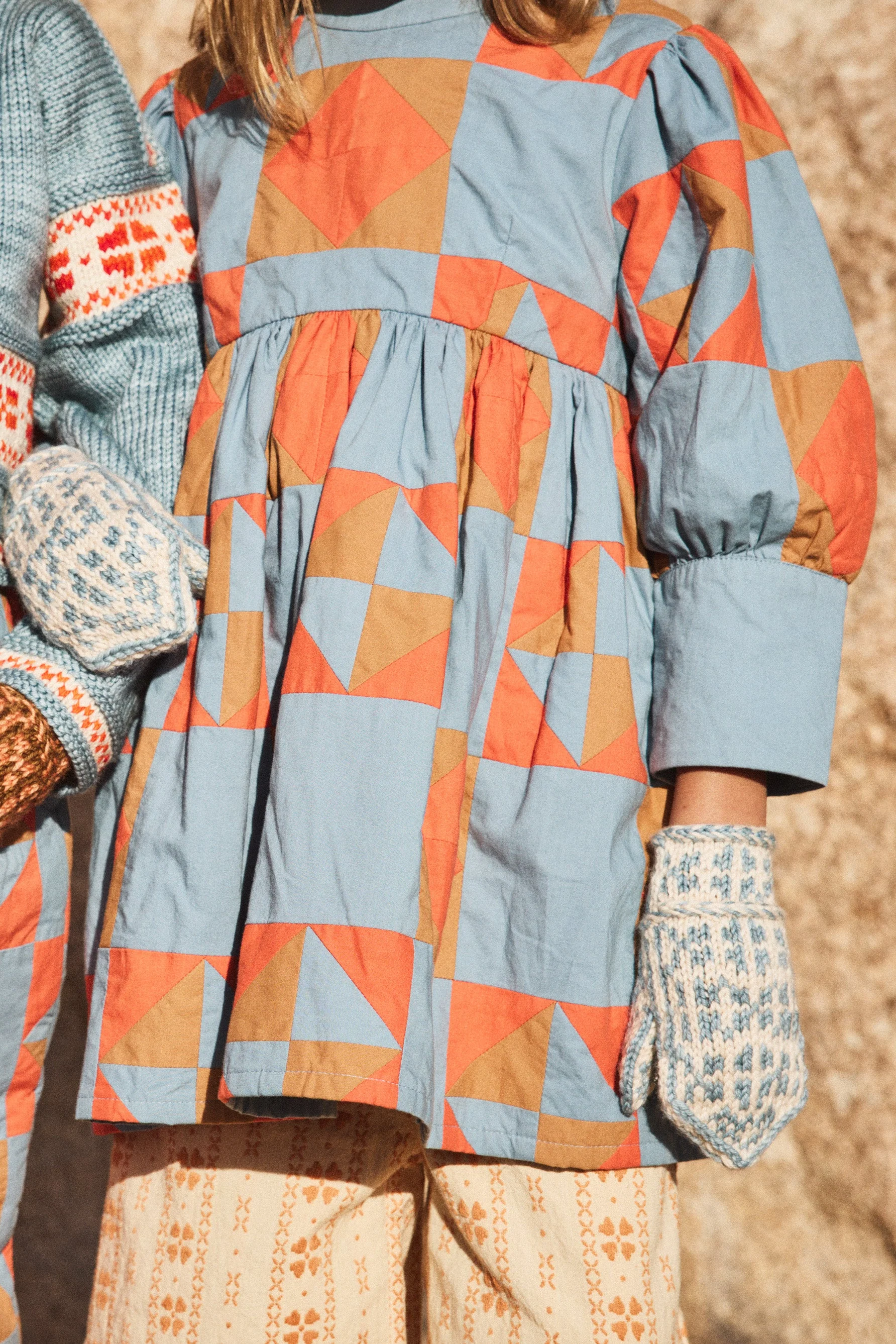 Dorothea Patchwork Dress - Image 3