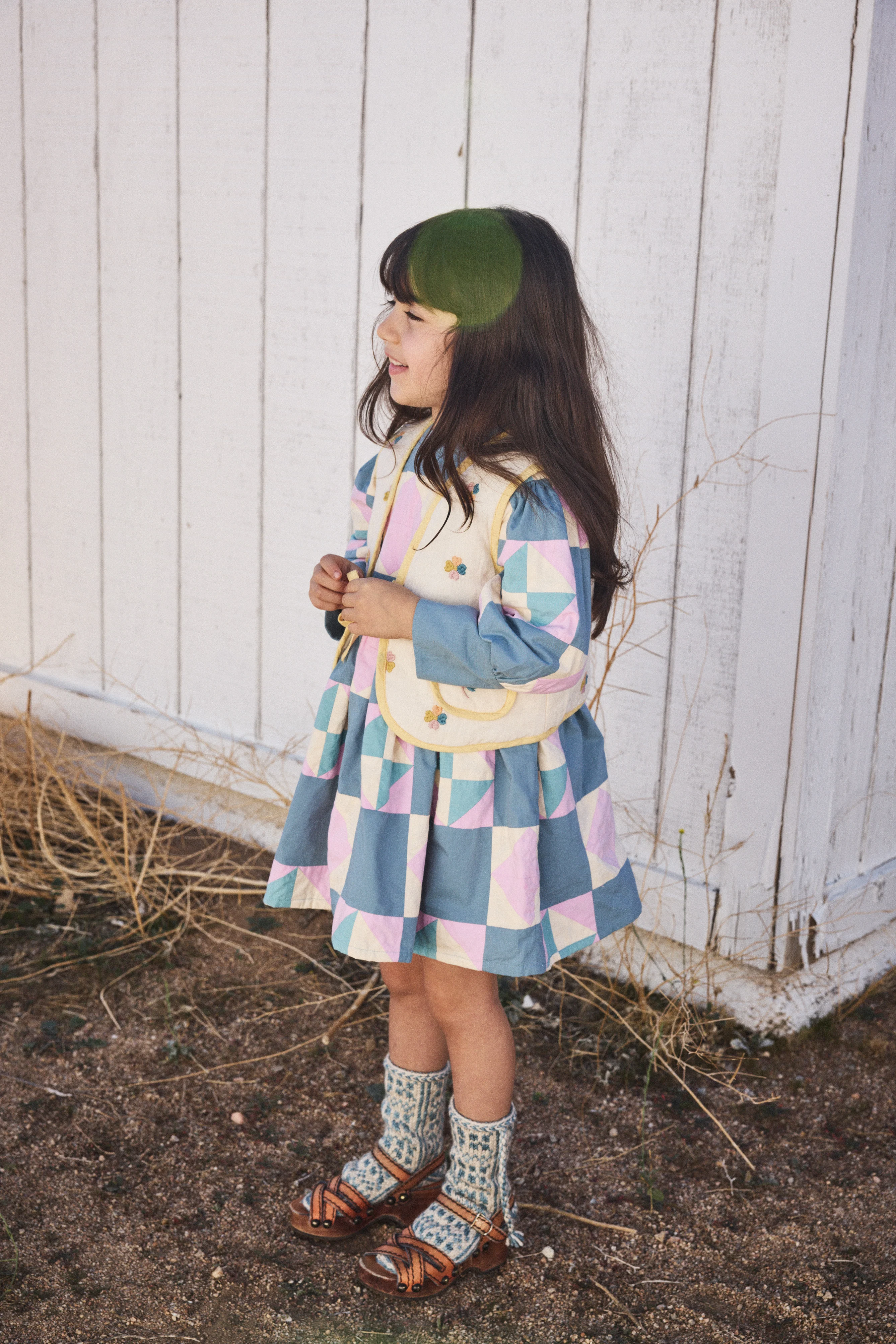 Dorothea Patchwork Dress - Image 6