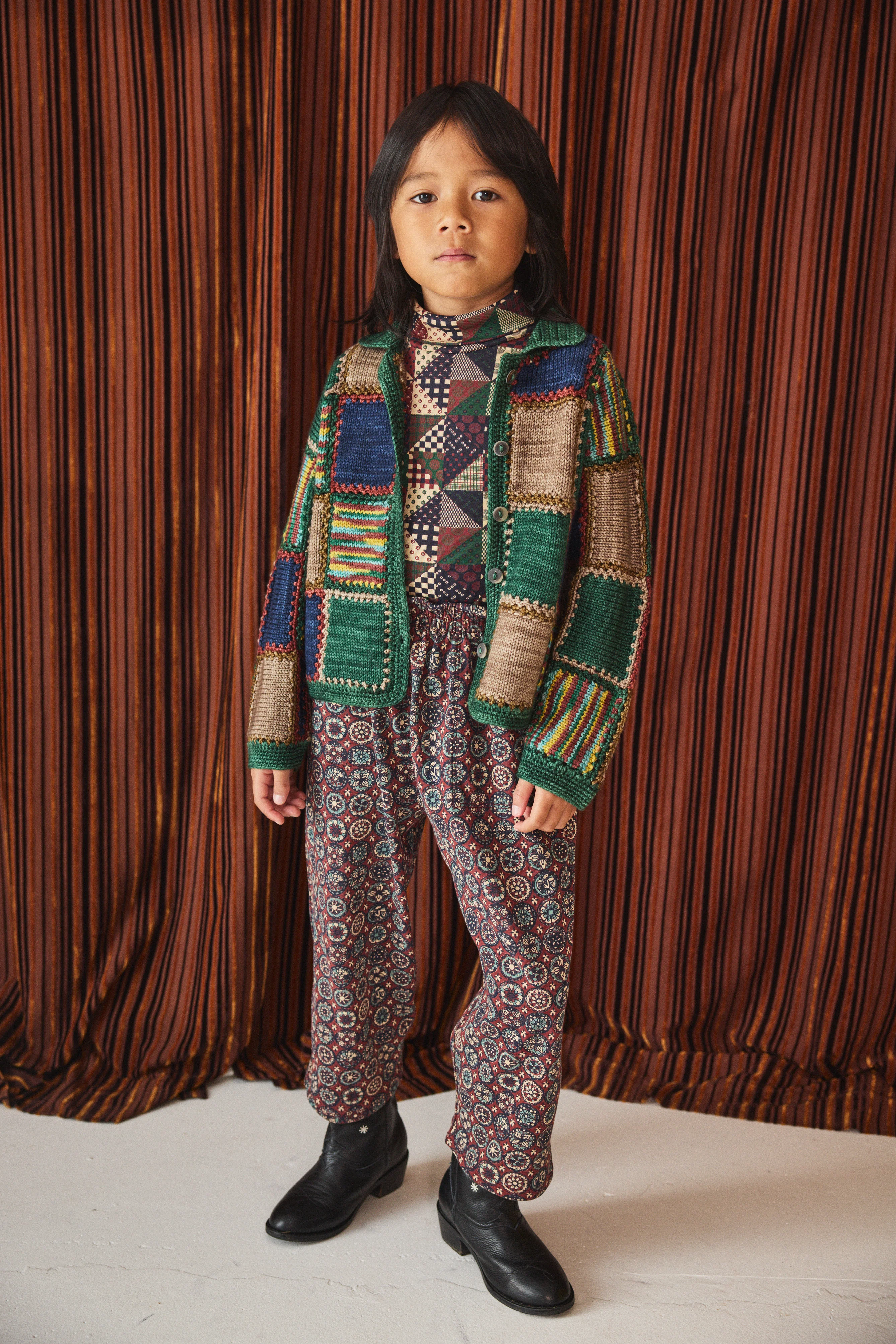 Ladder Square Cardigan - Image 2