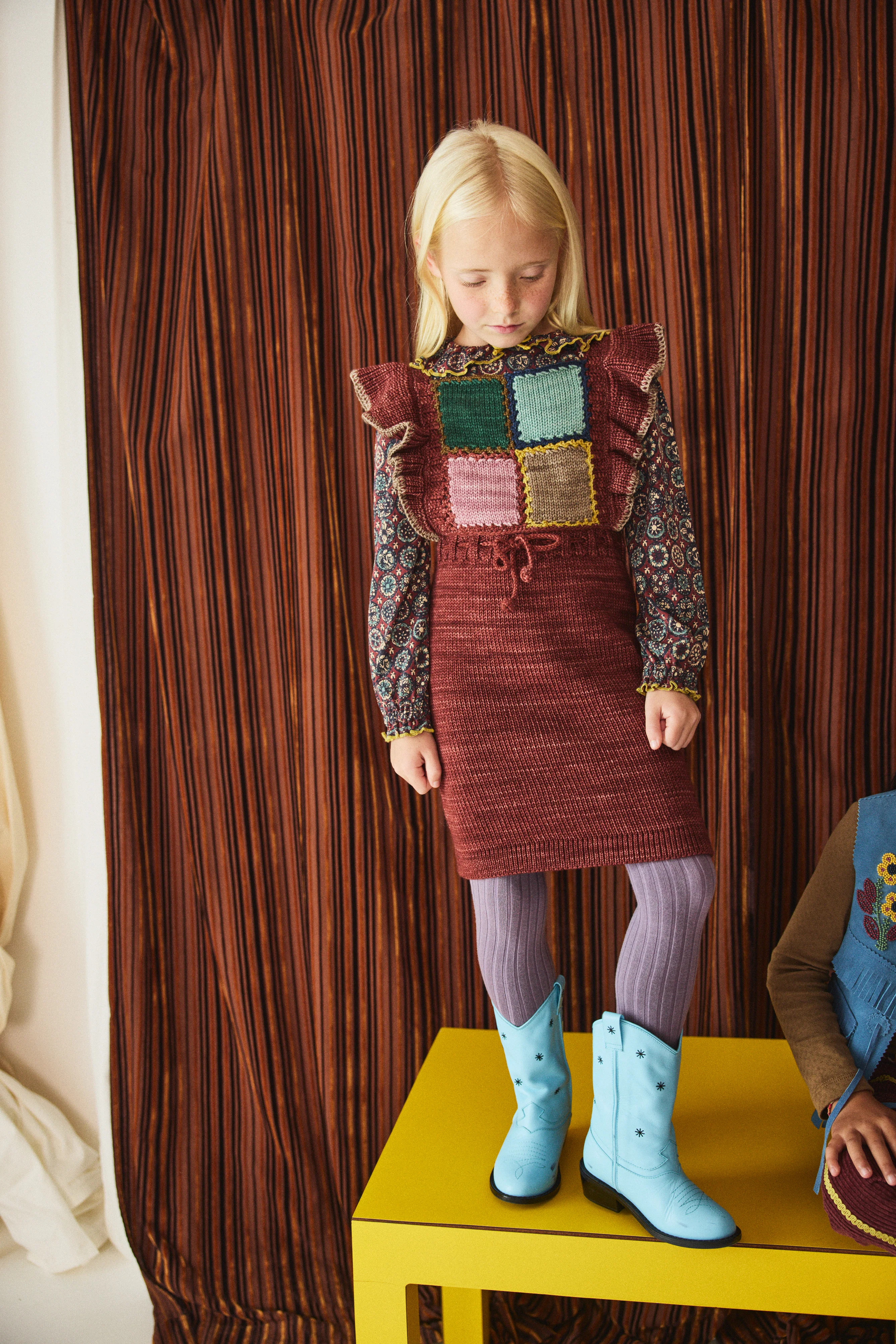 Ladder Square Pinafore - Image 2