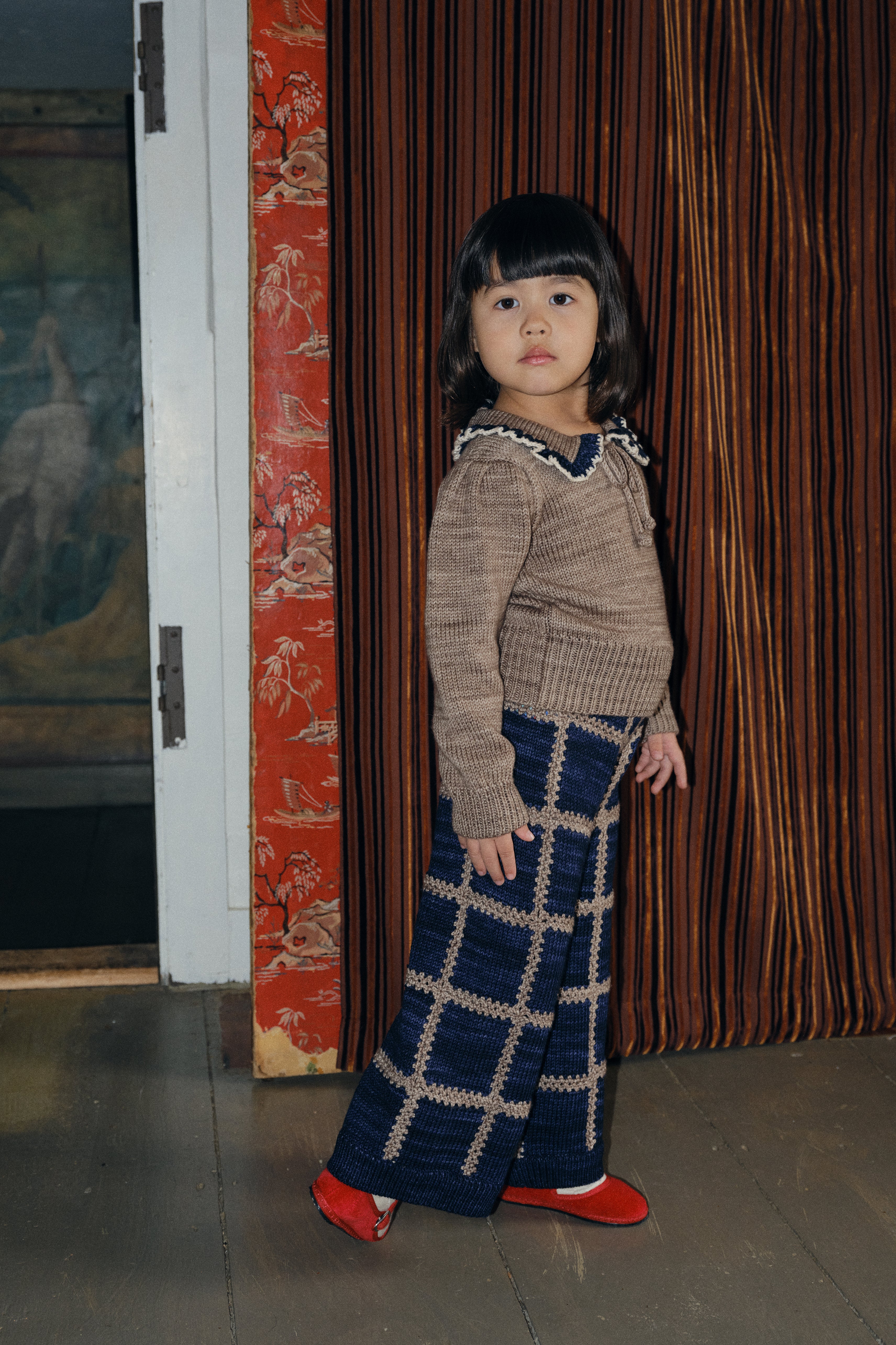 Ladder Square Wide Leg Pant - Image 3