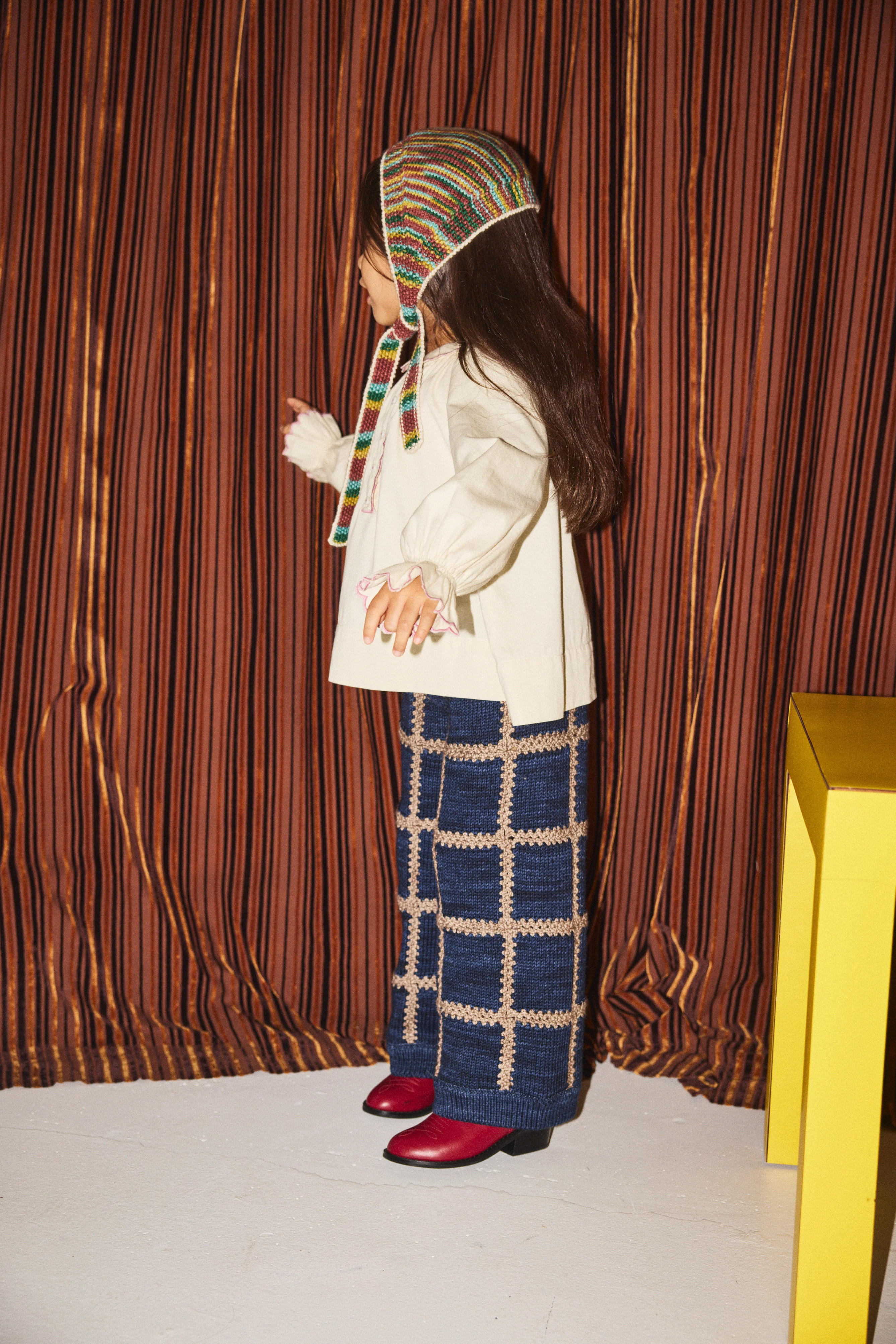 Ladder Square Wide Leg Pant - Image 6
