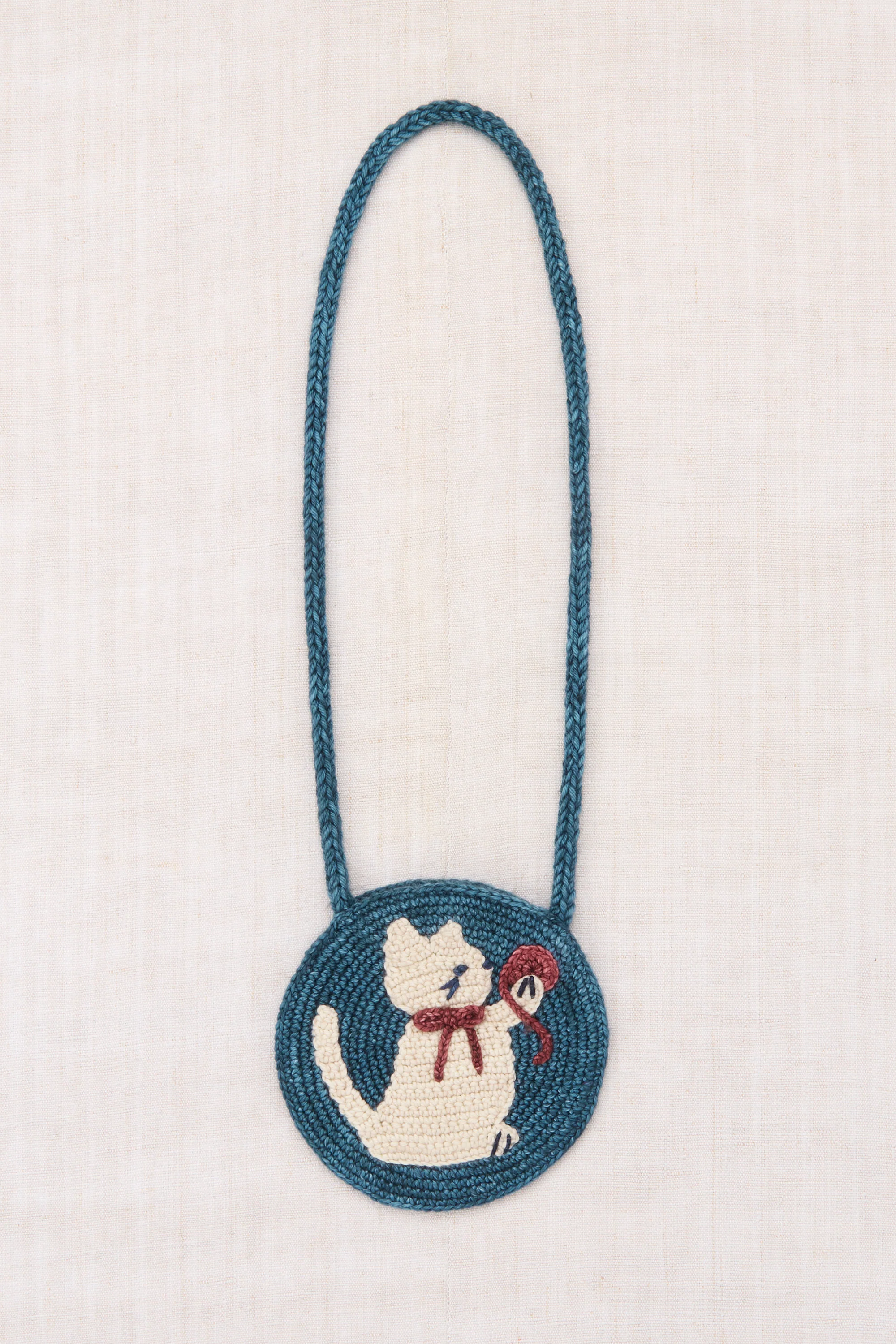 Meadow Yarn Cat Circle Bag