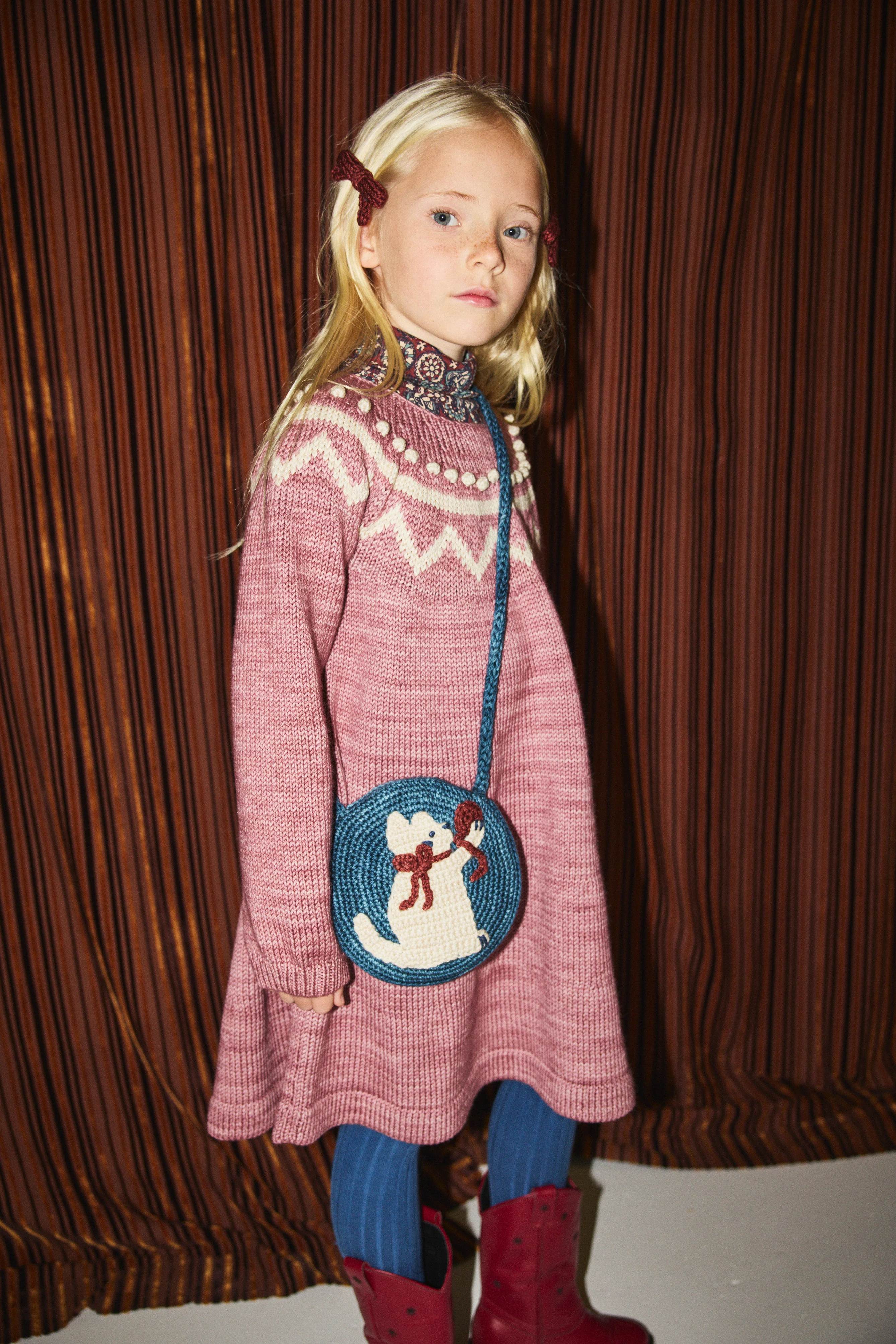 Meadow Yarn Cat Circle Bag - Image 2