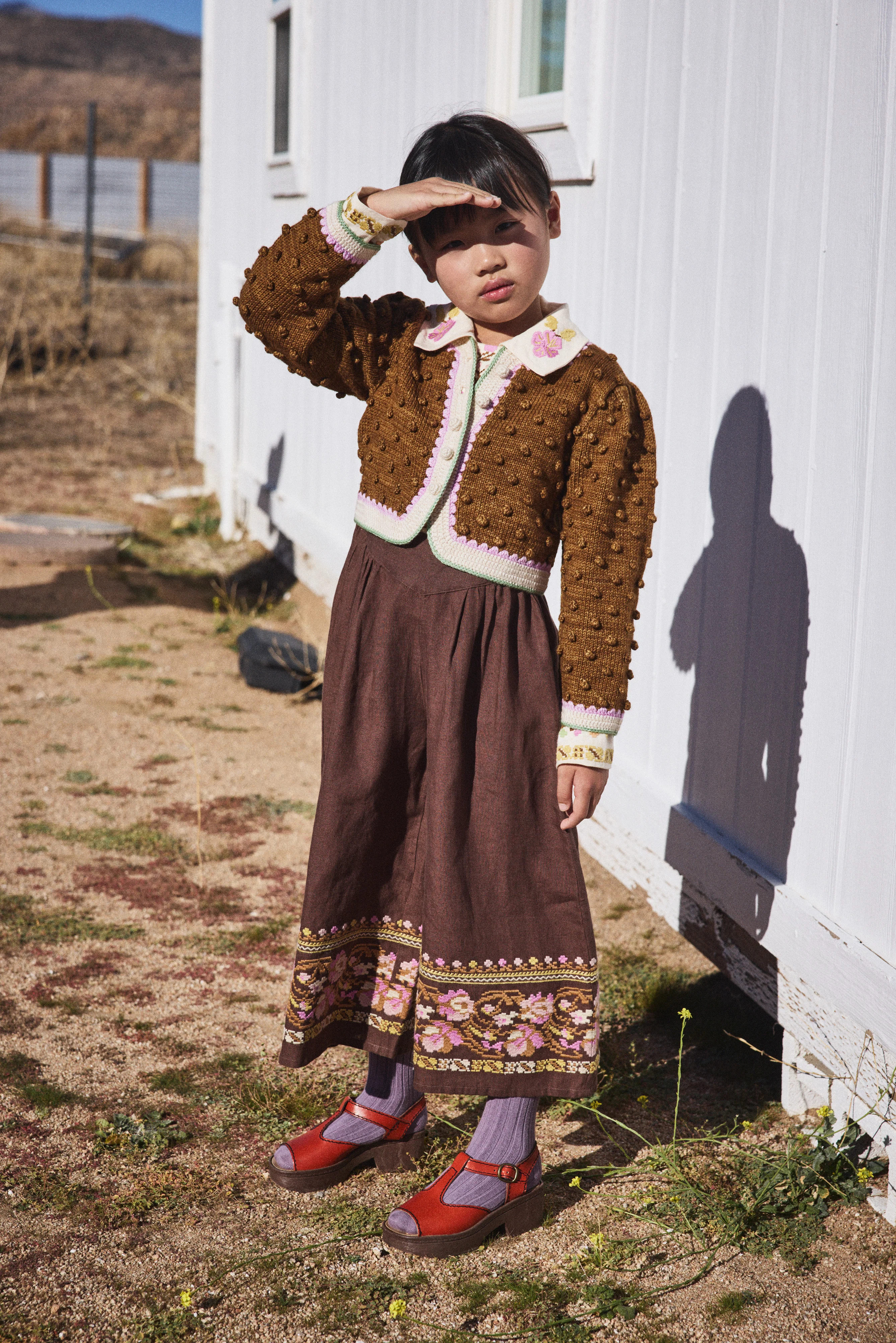 Posy Popcorn Cardigan - Image 4