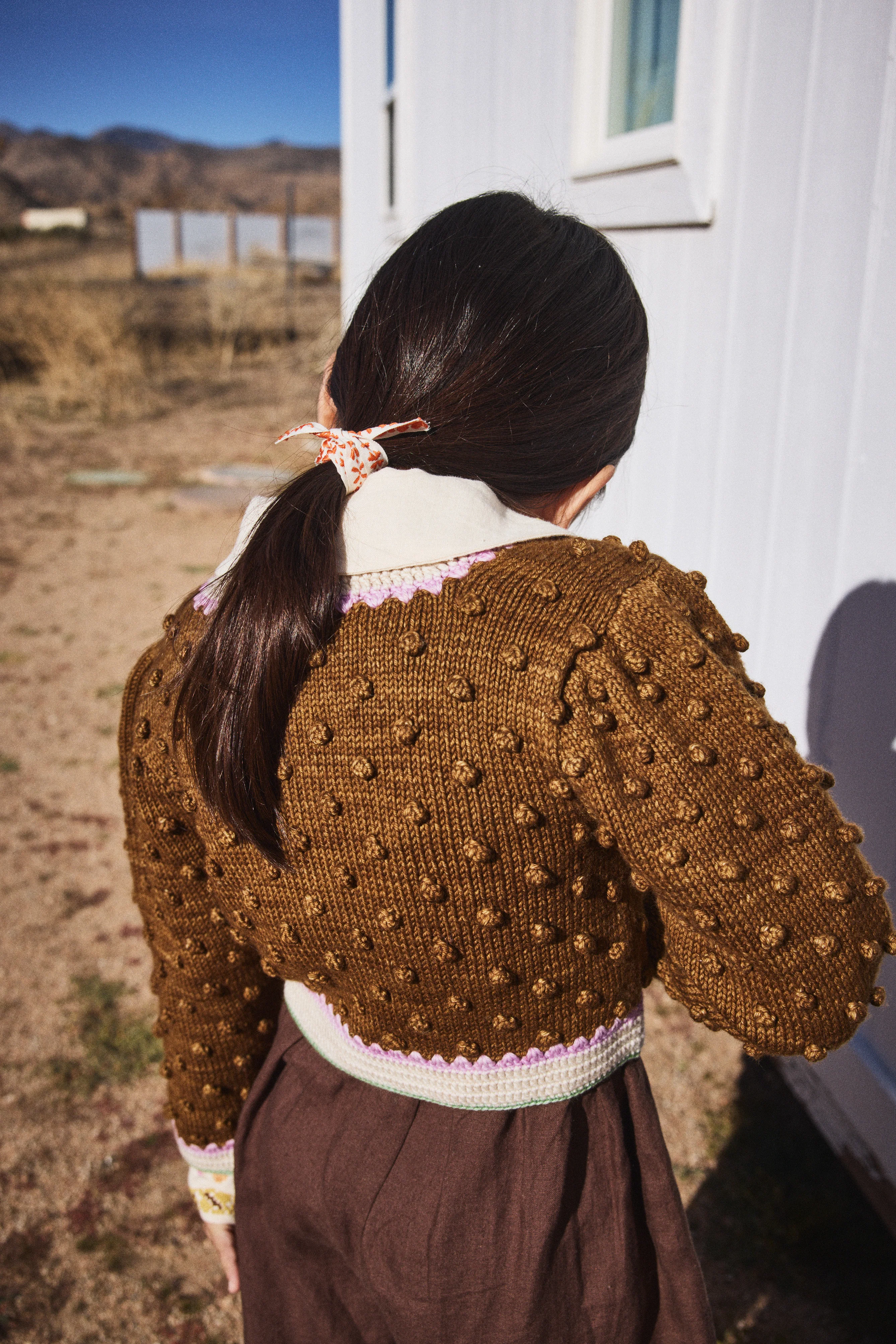 Posy Popcorn Cardigan - Image 5