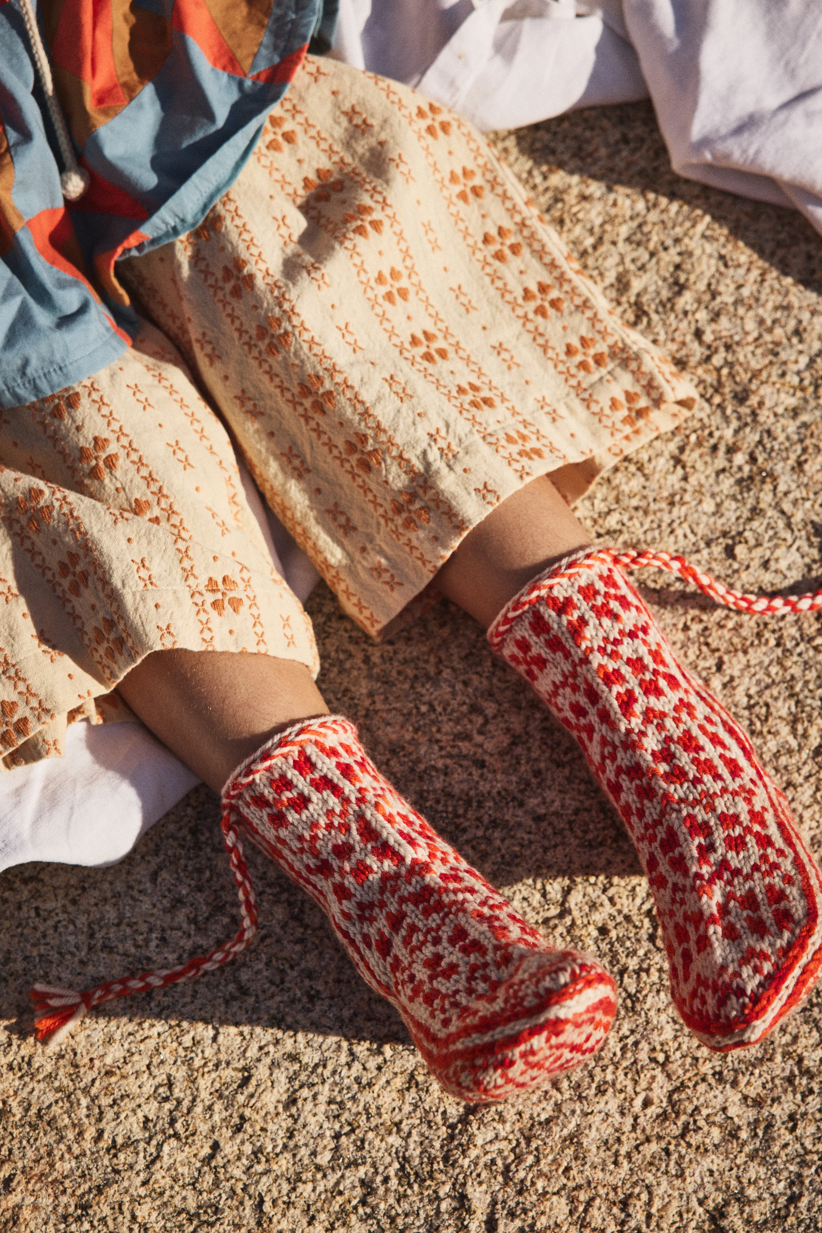 Pulka Slipper Sock - Image 2